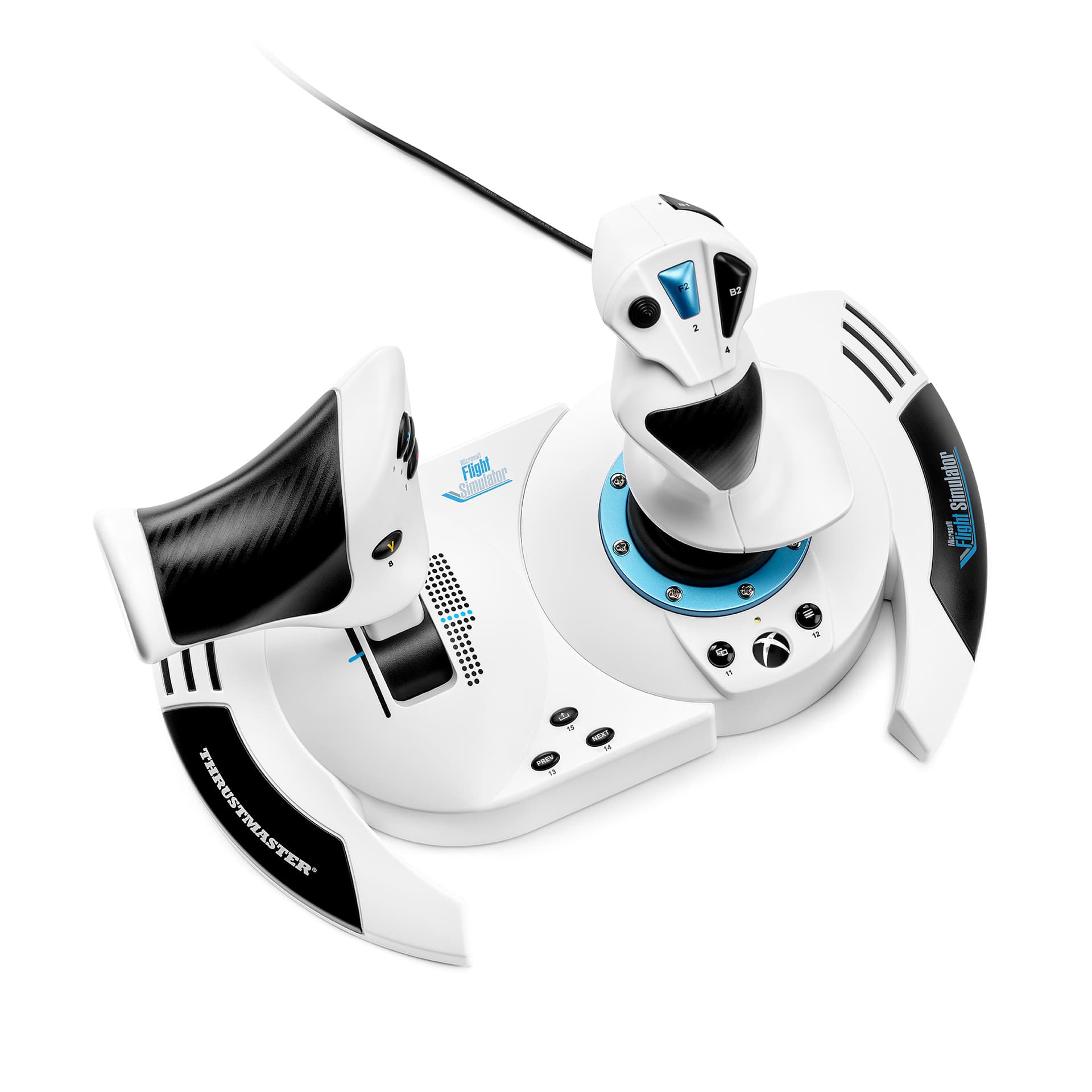 Thrustmaster T.FLIGHT HOTAS ONE MSFS SPECIAL EDITION White "4460295" — miniatură