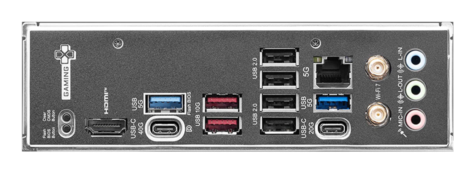 Placa de baza X870 GAMING PLUS WIFI 7E47-004R "7E47-004R" — miniatură