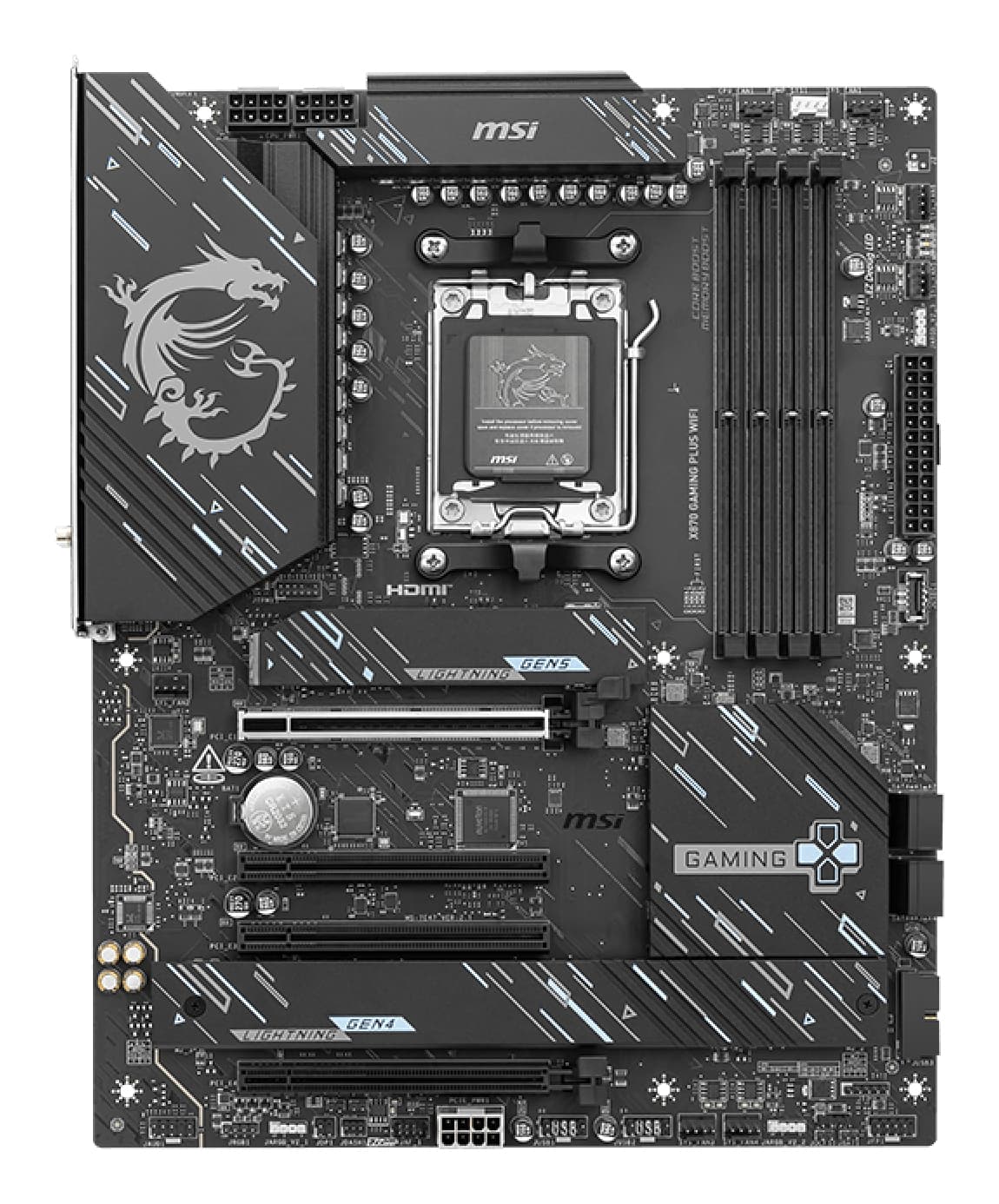 Placa de baza X870 GAMING PLUS WIFI 7E47-004R "7E47-004R" — miniatură