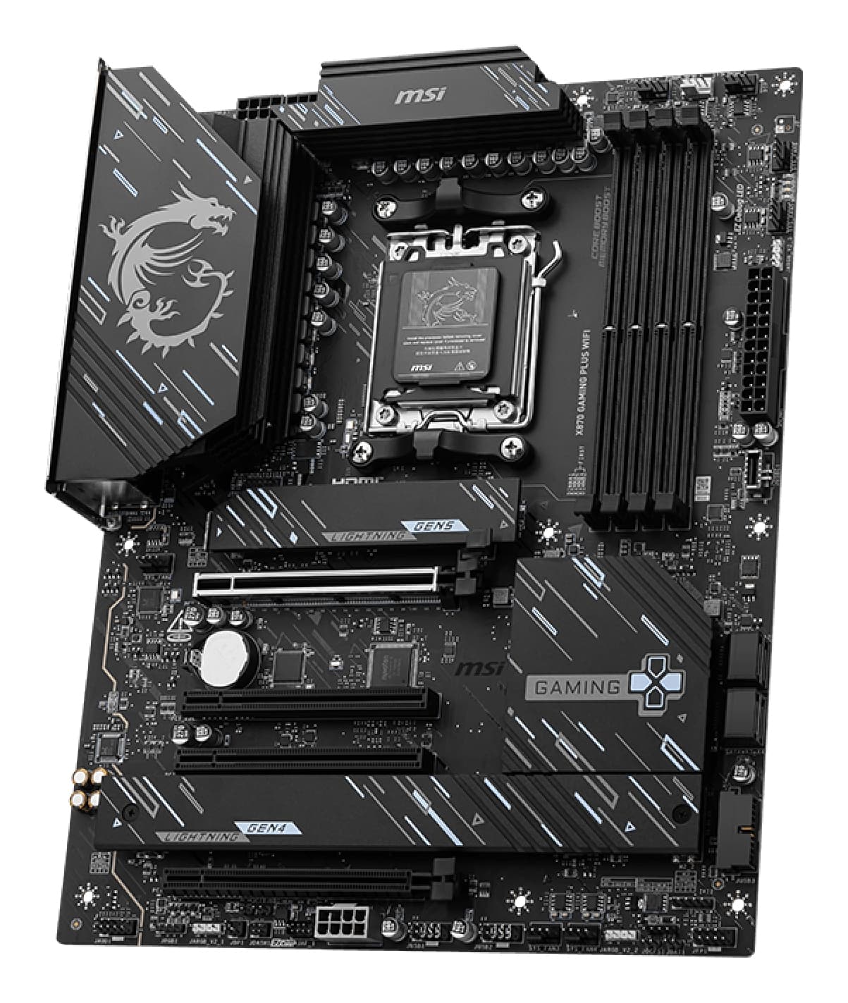 Placa de baza X870 GAMING PLUS WIFI 7E47-004R "7E47-004R" — miniatură