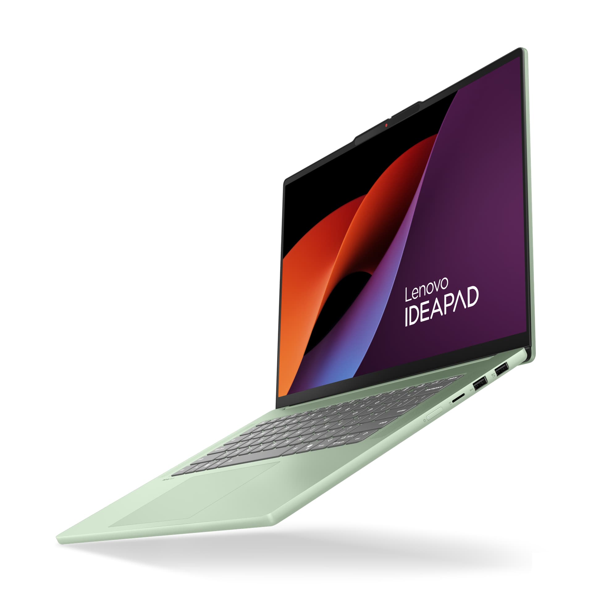 15.1 IdeaPad Slim 5 15ARP10, WQXGA OLED 165Hz, Procesor AMD RyzenTM 7 7735HS (16M Cache, up to 4.75 GHz), 16GB LPDDR5X, 1TB SSD, AMD Radeon 680M, No OS, Seafoam Green "83J30057RM" ( — miniatură