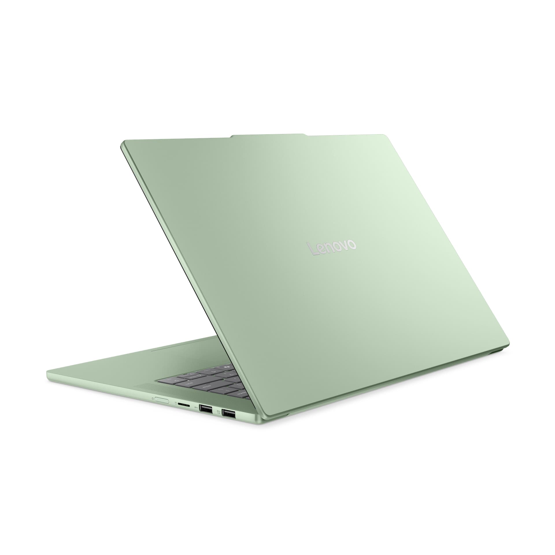 15.1 IdeaPad Slim 5 15ARP10, WQXGA OLED 165Hz, Procesor AMD RyzenTM 7 7735HS (16M Cache, up to 4.75 GHz), 16GB LPDDR5X, 1TB SSD, AMD Radeon 680M, No OS, Seafoam Green "83J30057RM" ( — miniatură