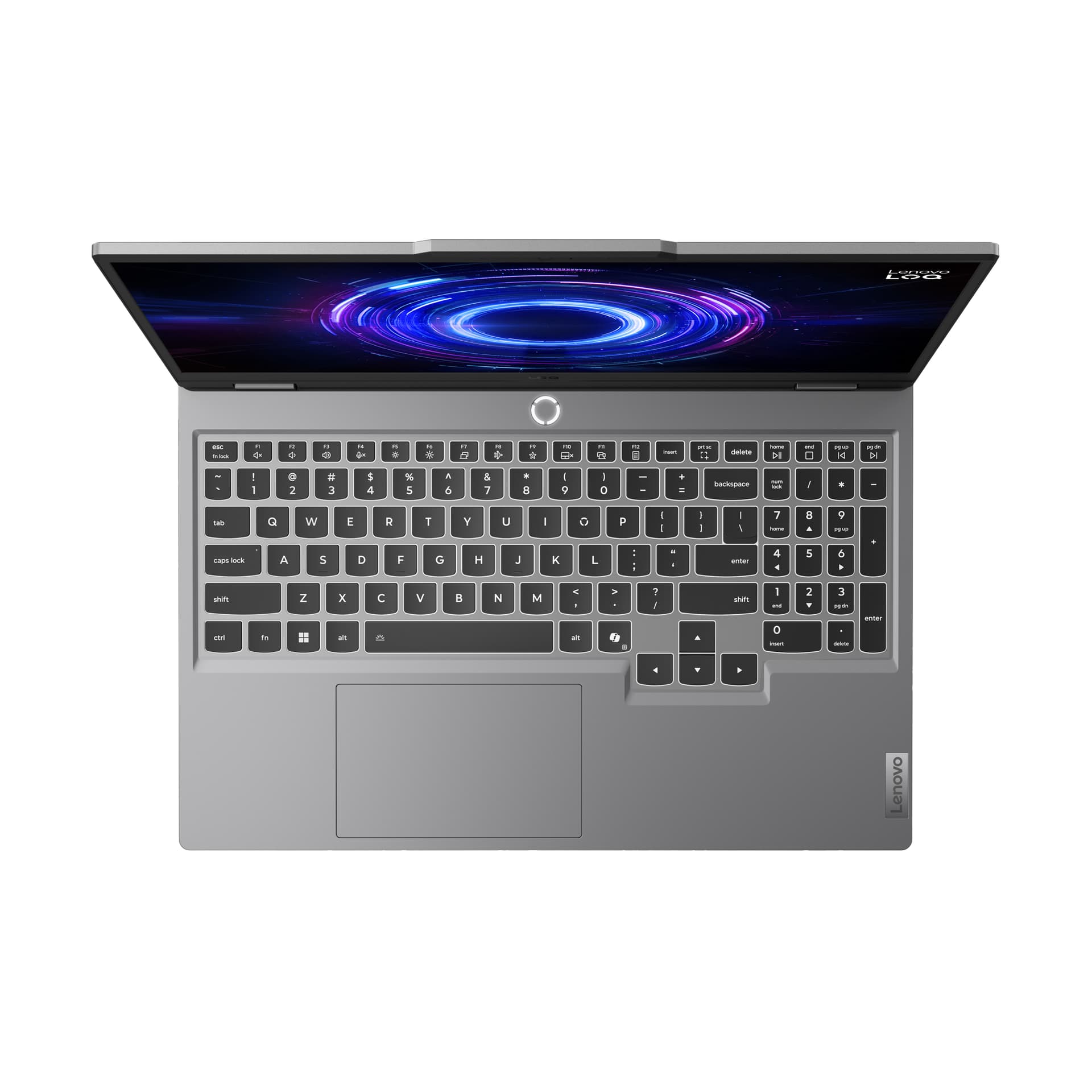 Gaming 15.6 LOQ 15IRX10, FHD IPS 144Hz, Procesor Intelxxxx CoreTM i7-13700HX (30M Cache, up to 5.00 GHz), 32GB DDR5, 1TB SSD, GeForce RTX 5050 8GB, No OS, Luna Grey "83JE00NJRM" ( — miniatură