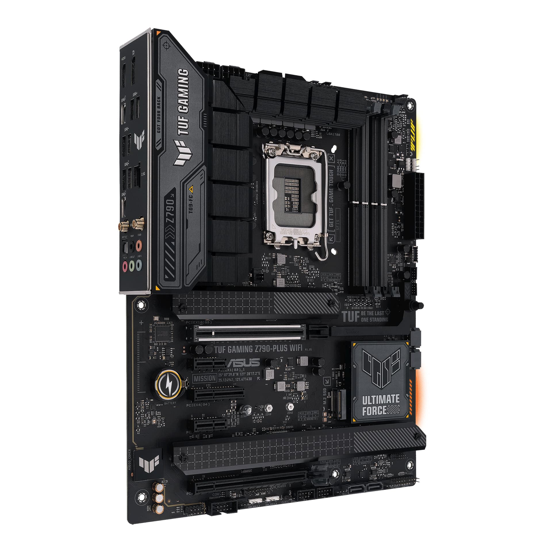 Placa de baza TUF GAMING Z790-PLUS WIFI (Intel,1700,DDR5,ATX) "90MB1D80-M0EAY0" — miniatură