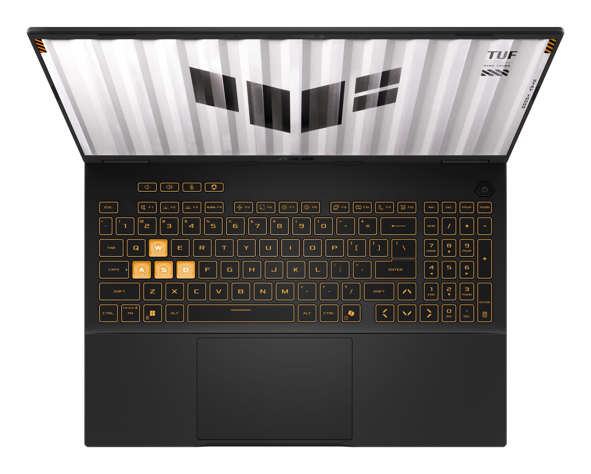 Laptop ASUS 16-inch ASUS TUF Gaming F16 FX608JH-RV105, 13th Gen Intelxxxx CoreTM i5-13450HX 2.4 GHz, DDR5 16GB, Intelxxxx UHD Graphics, 1TB PCIexxxx 4.0 NVMeTM M.2 SSD, No preinstalled OS, Jaeger Gray, "90NR0MH1-M005T0" — miniatură