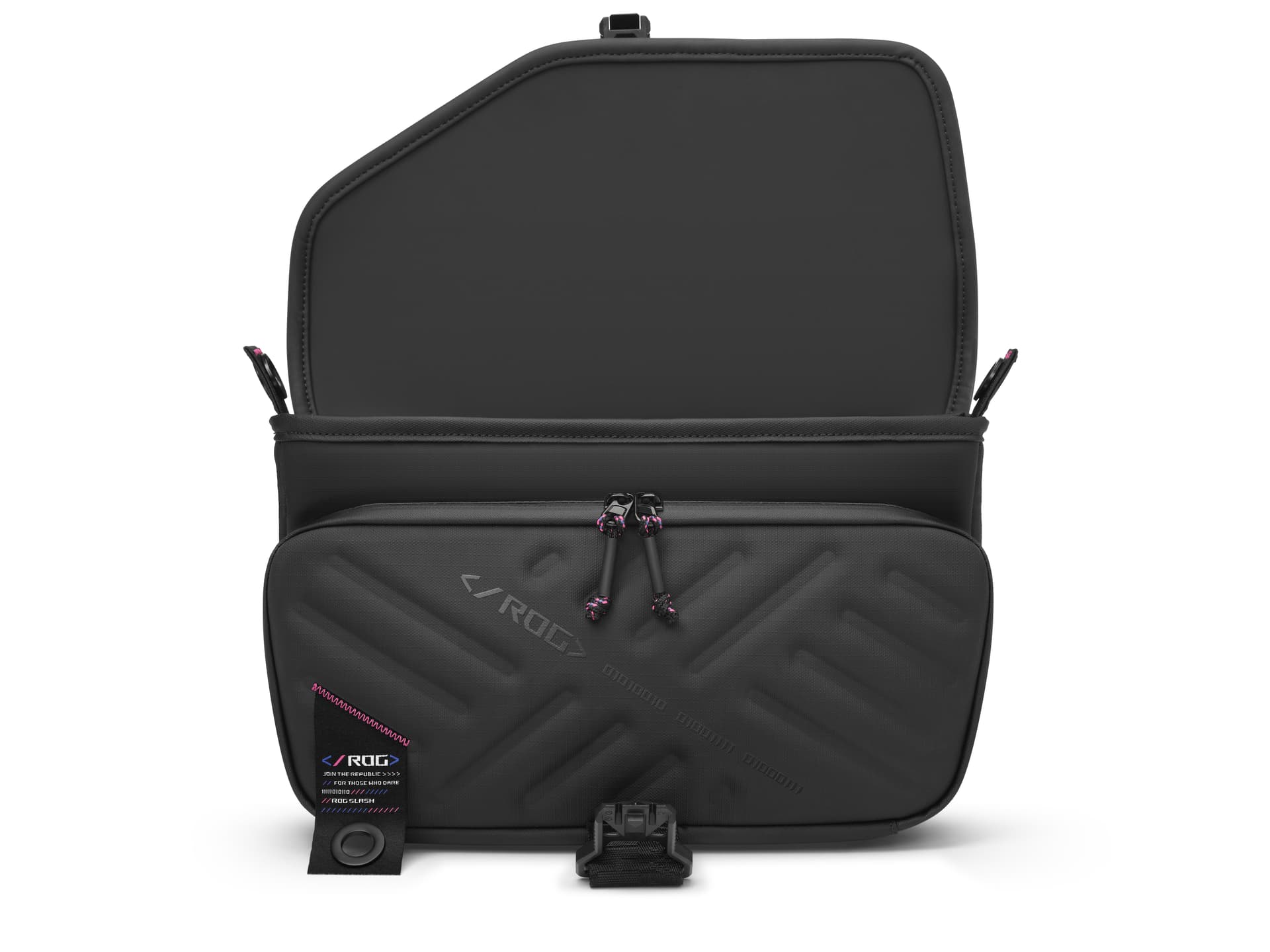 ASUS BC3004 ROG SLASH SLING BAG 4.0 BLACK "90XB09Y0-BME000" — miniatură