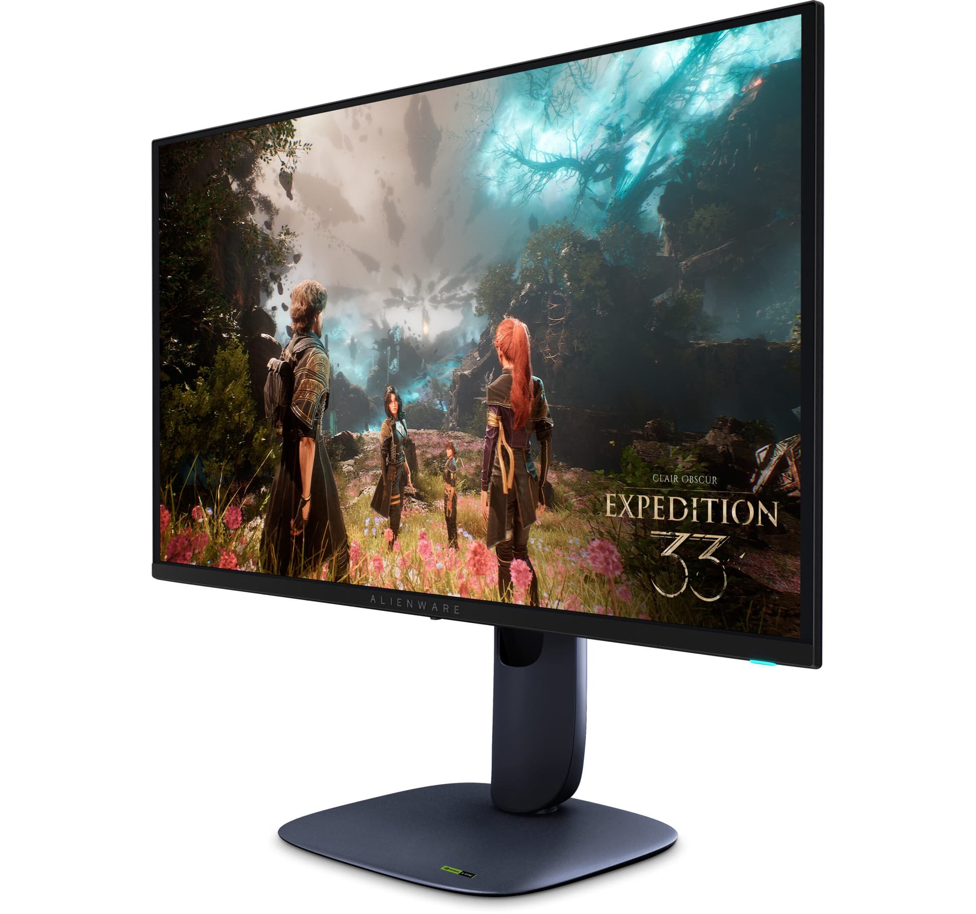 Dell Alienware 27 4K QD-OLED Gaming Monitor - AW2725Q 26.7" 4K UHD 3840x2160 240Hz, 166 PPI, 16:9,250cd/m2, 1000cd/m2, 0.03ms GTG, DP, HDMI, USB, USB-C, Height, Swivel, Tilt, Pivot "AW2725Q-05" — miniatură