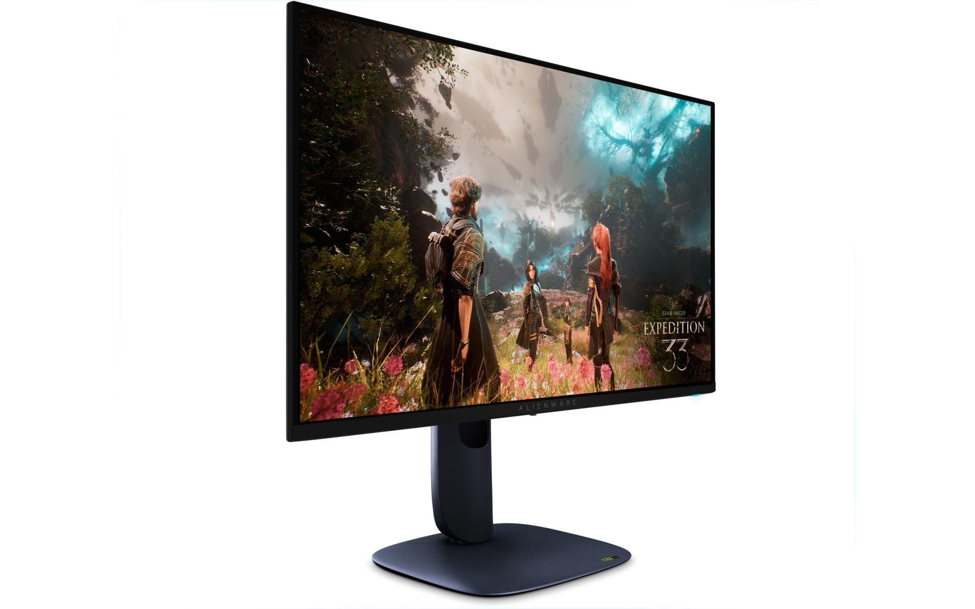 Dell Alienware 27 4K QD-OLED Gaming Monitor - AW2725Q 26.7" 4K UHD 3840x2160 240Hz, 166 PPI, 16:9,250cd/m2, 1000cd/m2, 0.03ms GTG, DP, HDMI, USB, USB-C, Height, Swivel, Tilt, Pivot "AW2725Q-05" — miniatură