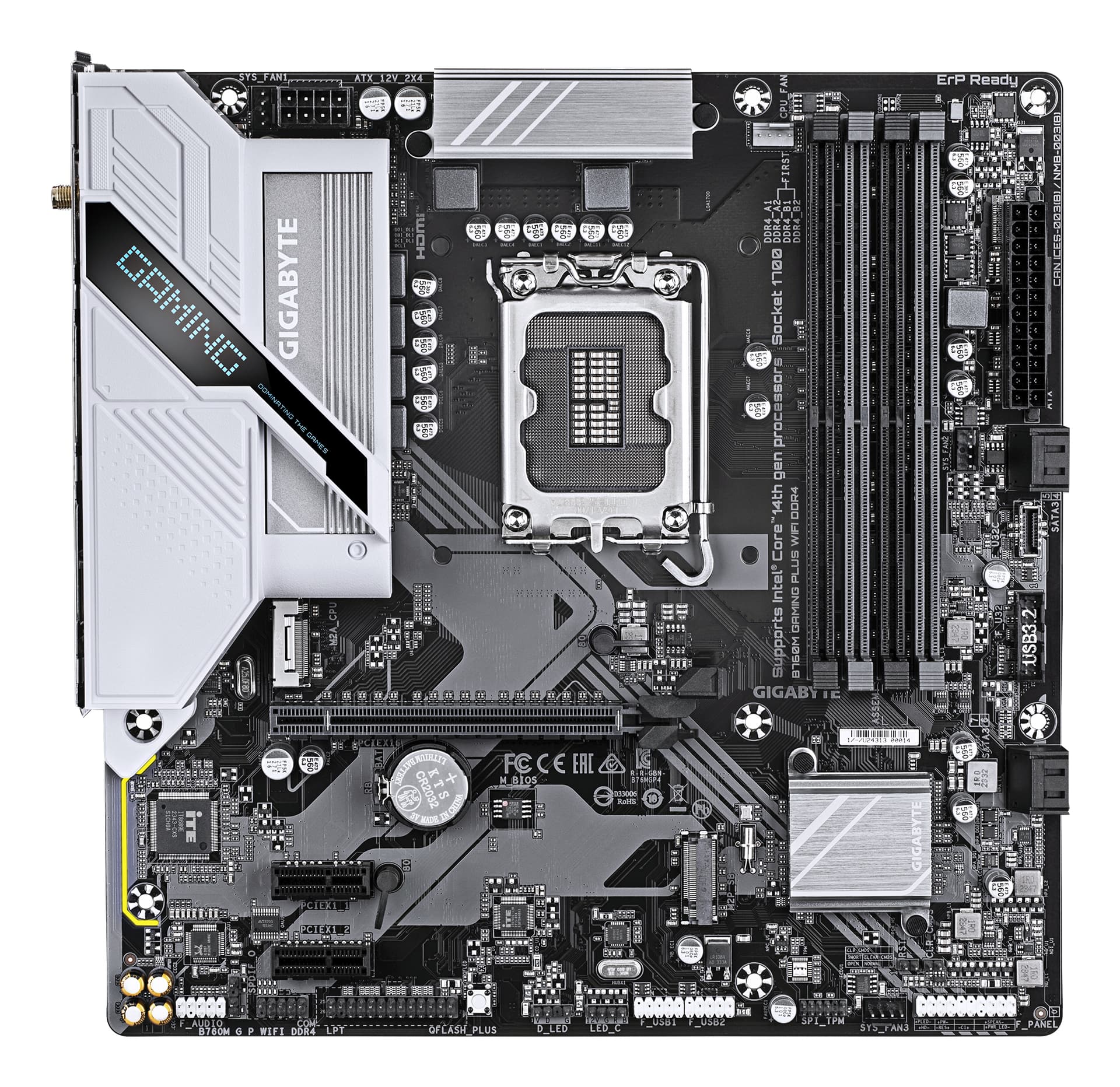 B760M GAMING PLUS WIFI DDR4 "B760M GAMING PLUS WIFI DDR4" — miniatură