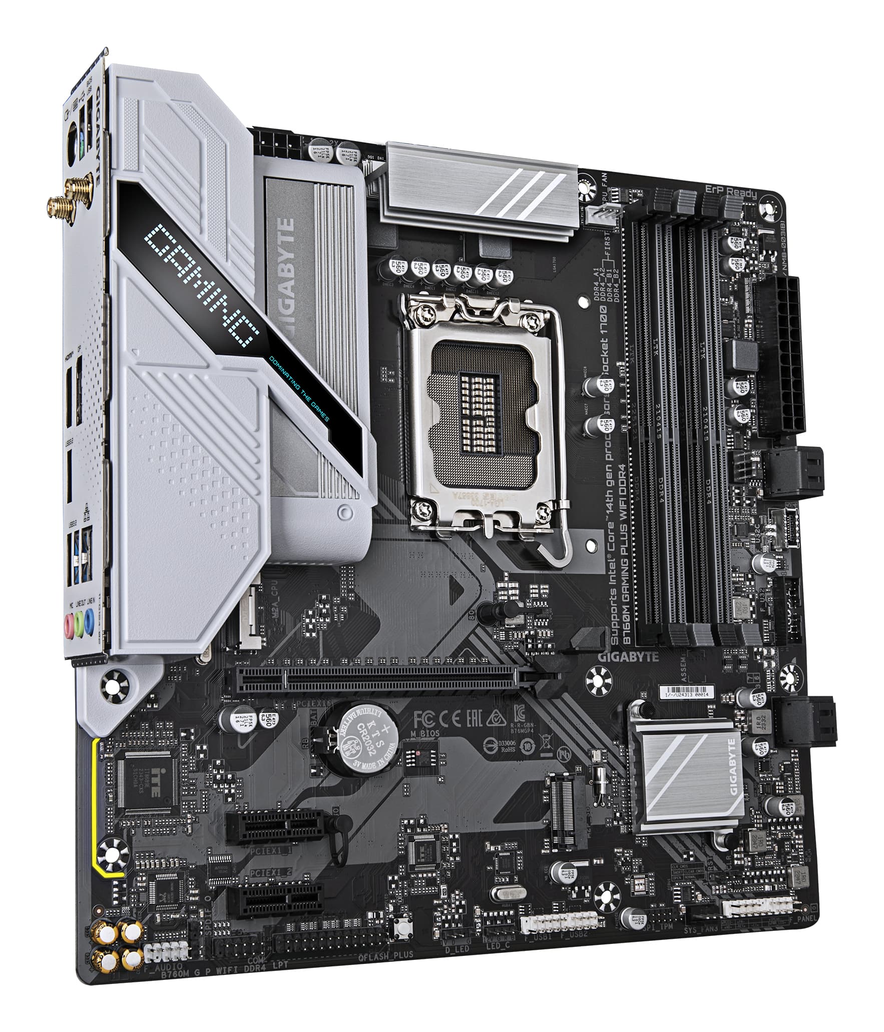 B760M GAMING PLUS WIFI DDR4 "B760M GAMING PLUS WIFI DDR4" — miniatură