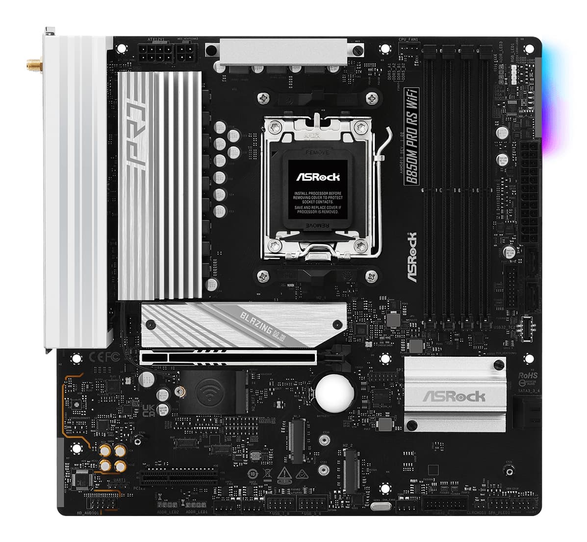 B850M PRO RS WIFI "B850M PRO RS WIFI" — miniatură