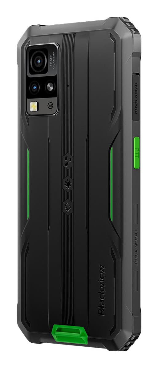 Blackview Rugged BV4800Pro LTE 6.56" HD+IPS 720x1612 60Hz GORILLA GLASS 5 4GB/128GB CAM Front 8MP Rear 16MP+2MP 5180mAh Android 15 5180mAh Green "BV4800PRO_GR_EU" — miniatură