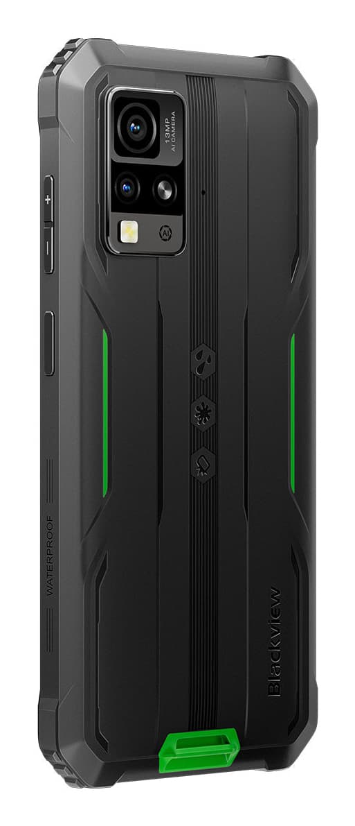 Blackview Rugged BV4800Pro LTE 6.56" HD+IPS 720x1612 60Hz GORILLA GLASS 5 4GB/128GB CAM Front 8MP Rear 16MP+2MP 5180mAh Android 15 5180mAh Green "BV4800PRO_GR_EU" — miniatură