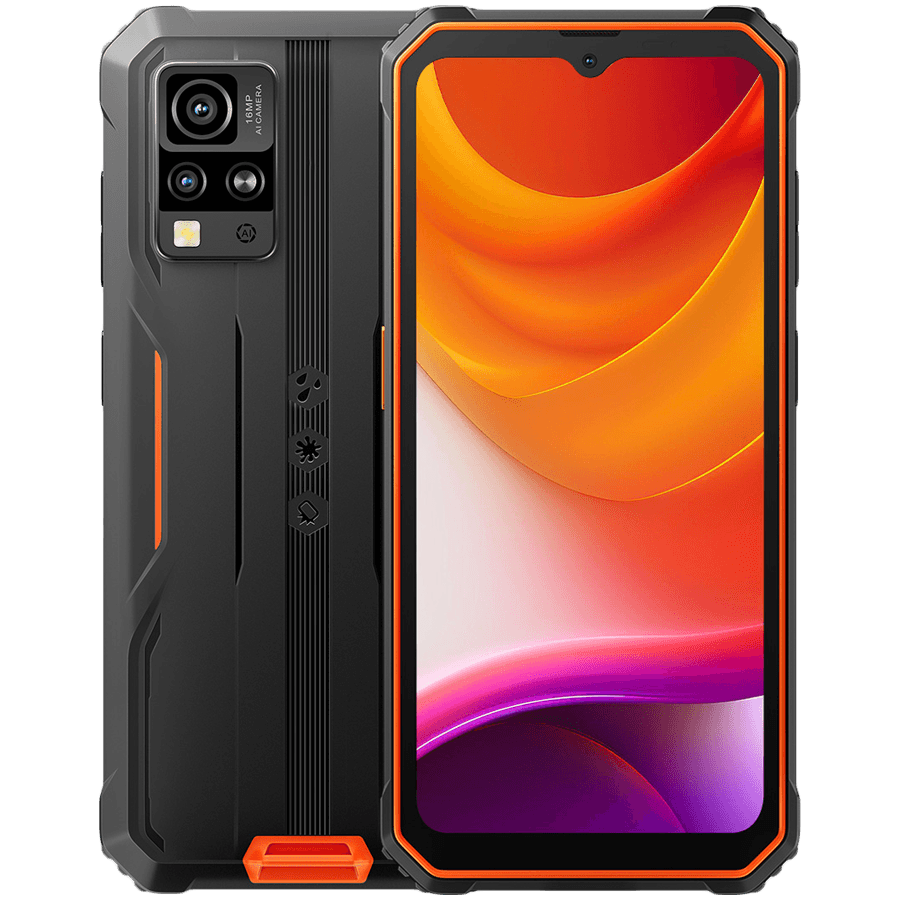 Blackview Rugged BV4800SE LTE 6.56" HD+IPS 720x1612 90Hz 4Gb+64Gb UMS9320E Octa-Core 1.8GHz CAM Front 8MP Rear 16MP+2MP NFC 5100mAh NO Charger Android 15 Orange "BV4800SE_OR_EU"