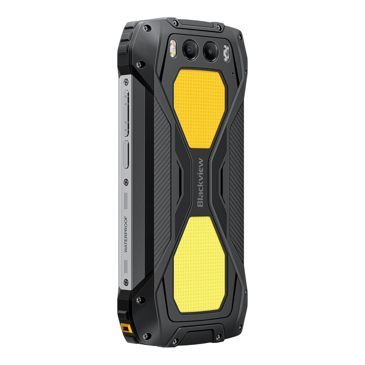 Blackview BV7300 LTE 6.67" HD+IPS 720x1604 90Hz Corning 5th MT6769V Octa-core 2.0GHz 6+256GB CAM Front 32MP Rear 50+20MP Night vision, 15000mAh NO Charger Dual Camping lights Yellow "BV7300_Y_EU" — miniatură