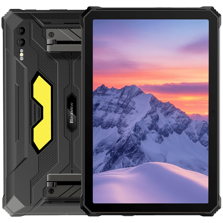 Blackview Active 10 Pro Rugged Tab 12GB/512GB, 10.95-inch FHD+1920x1200 IPS 90Hz,50MP Front/108MP-20MP, 30000mAh, 55W FC, Android 14, Black "BVACTIVE10_PRO-B"