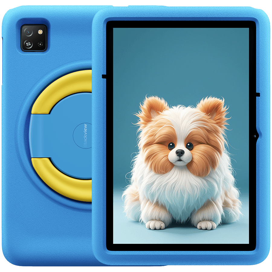 Blackview Tab A6 Kids, tablet, 10.1-inch 800*1280 HD+ IPS, A523 Octa-core 1.8GHz, 4GB + 128GB, 5100mAh; WiFi, 5MP Front/8MP Rear camera, Android 14, Ocean Blue "BVTABA6KIDS-BL"