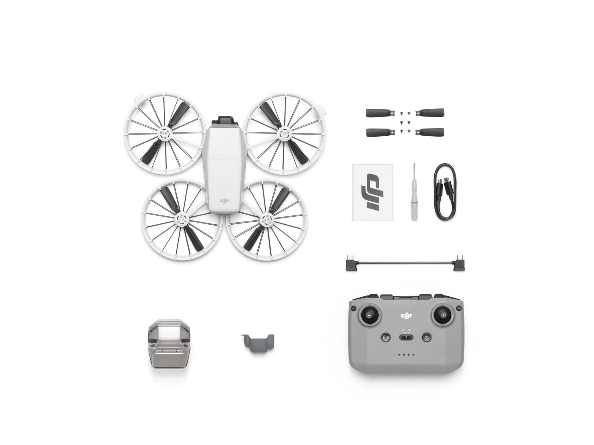 Drona DJI FLIP 4K/60, 48MP, RC-N331min autonomie "CP.FP.00000179.01" — miniatură