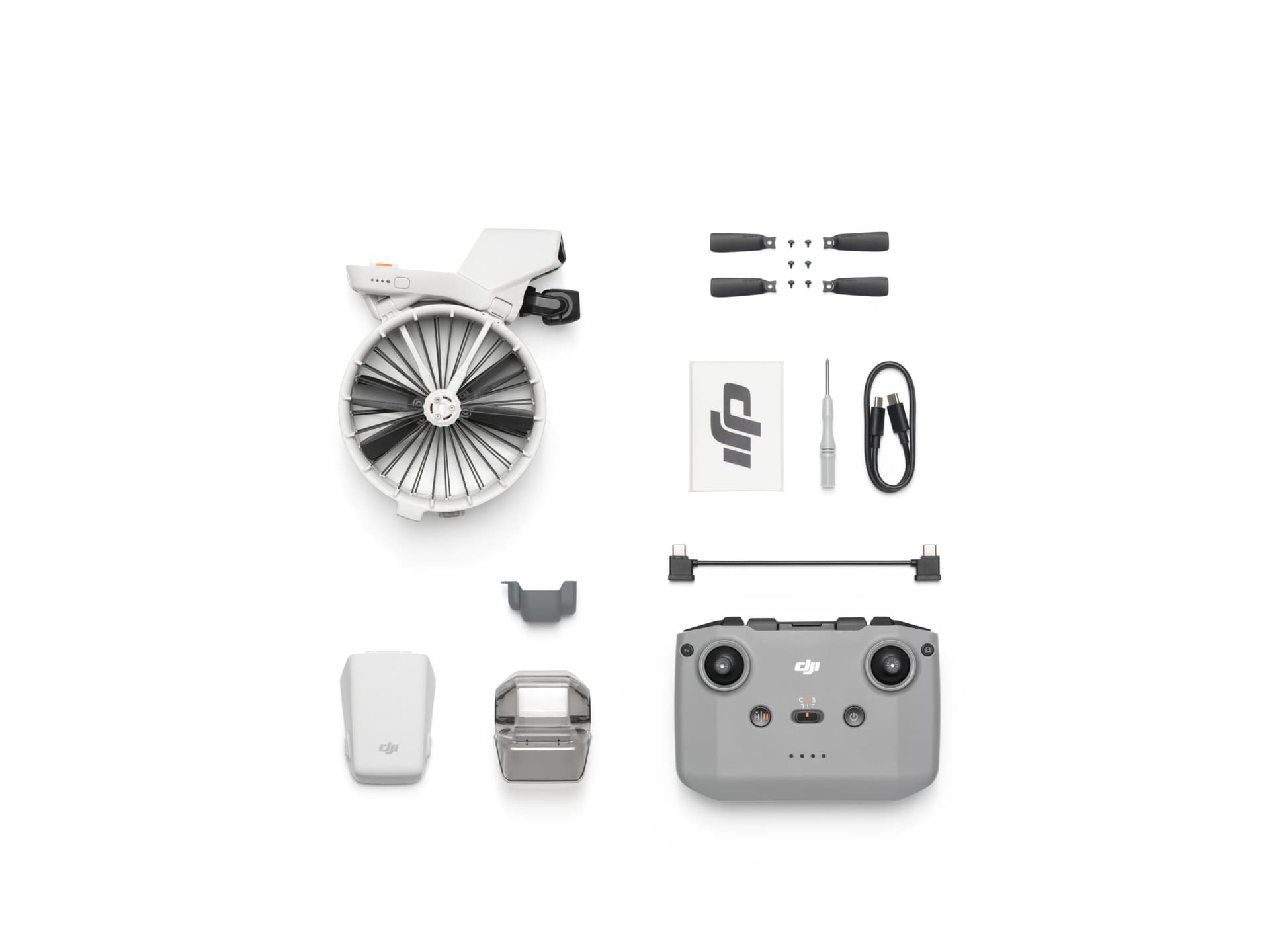 Drona DJI FLIP 4K/60, 48MP, RC-N331min autonomie "CP.FP.00000179.01" — miniatură