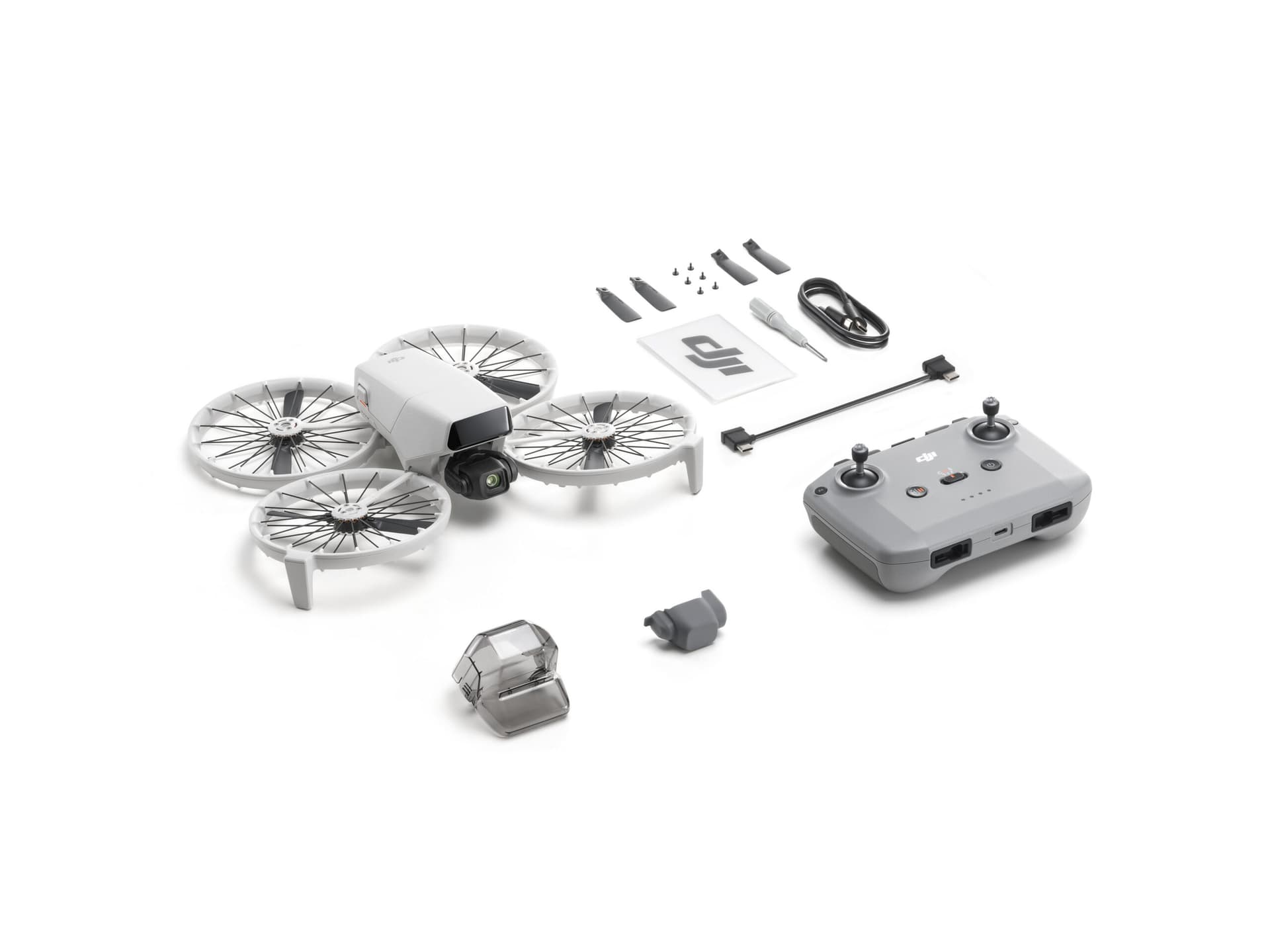 Drona DJI FLIP 4K/60, 48MP, RC-N331min autonomie "CP.FP.00000179.01" — miniatură