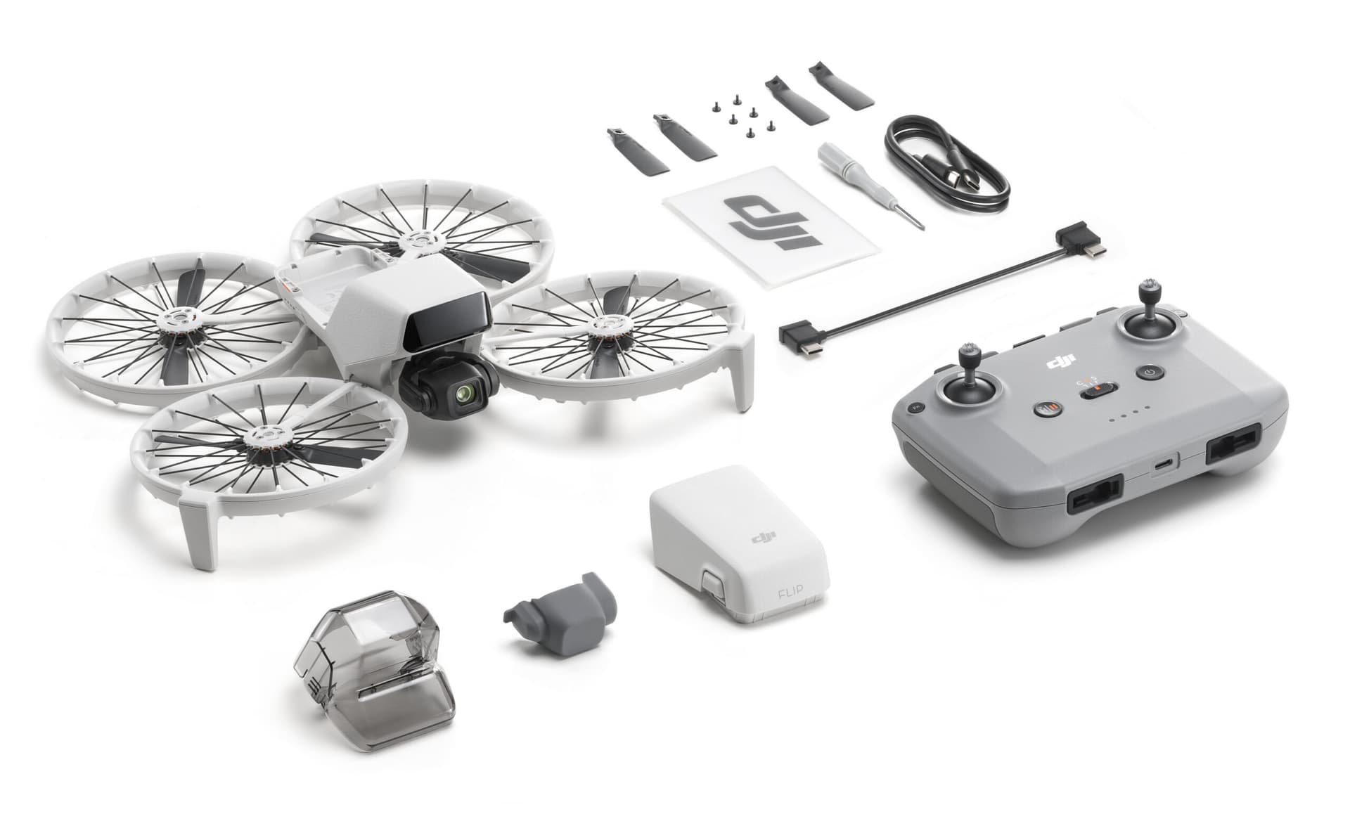 Drona DJI FLIP 4K/60, 48MP, RC-N331min autonomie "CP.FP.00000179.01"