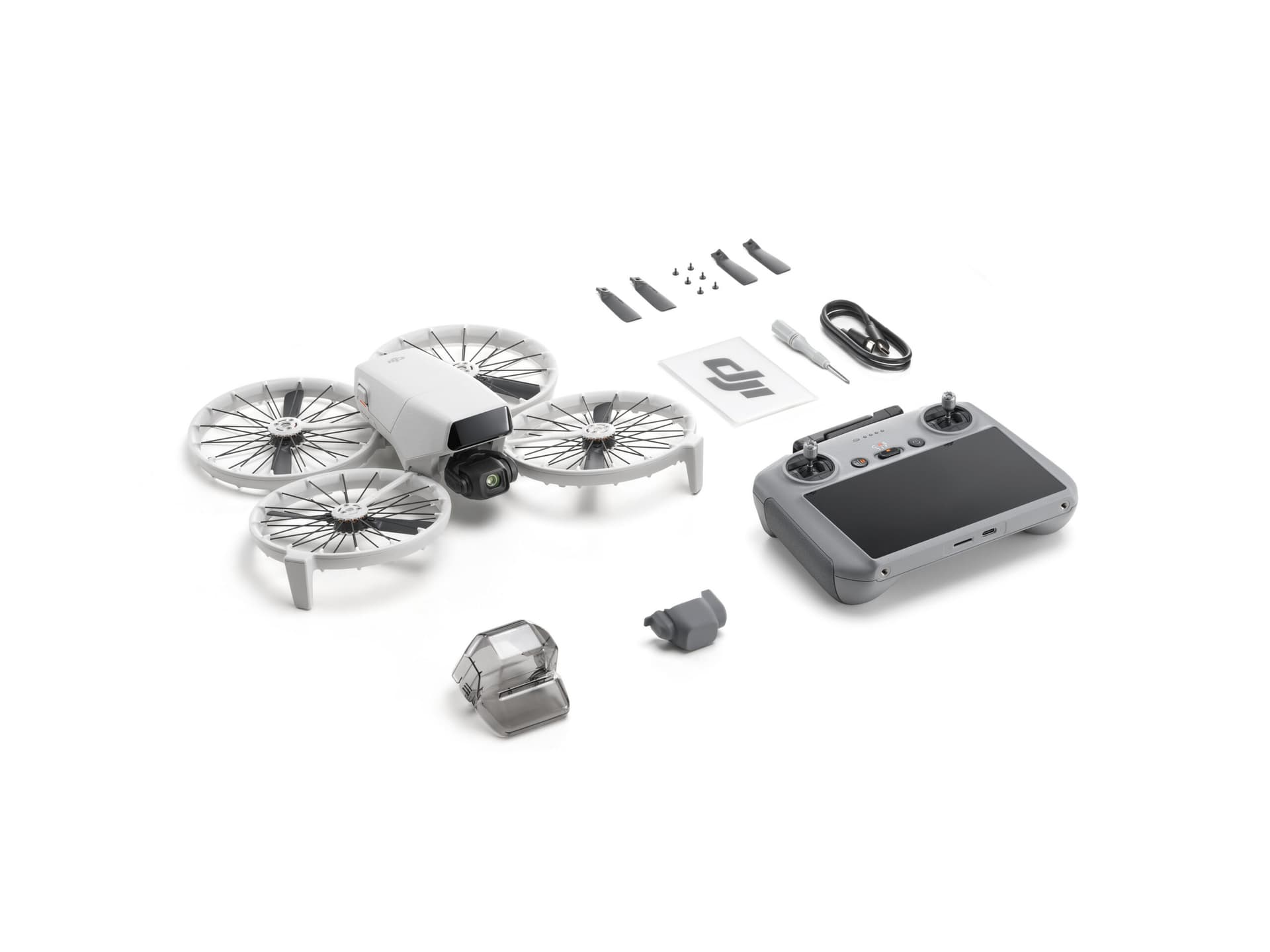 Drona DJI FLIP + RC 2, 4K/60, 48MP31min autonomie "CP.FP.00000180.01" — miniatură