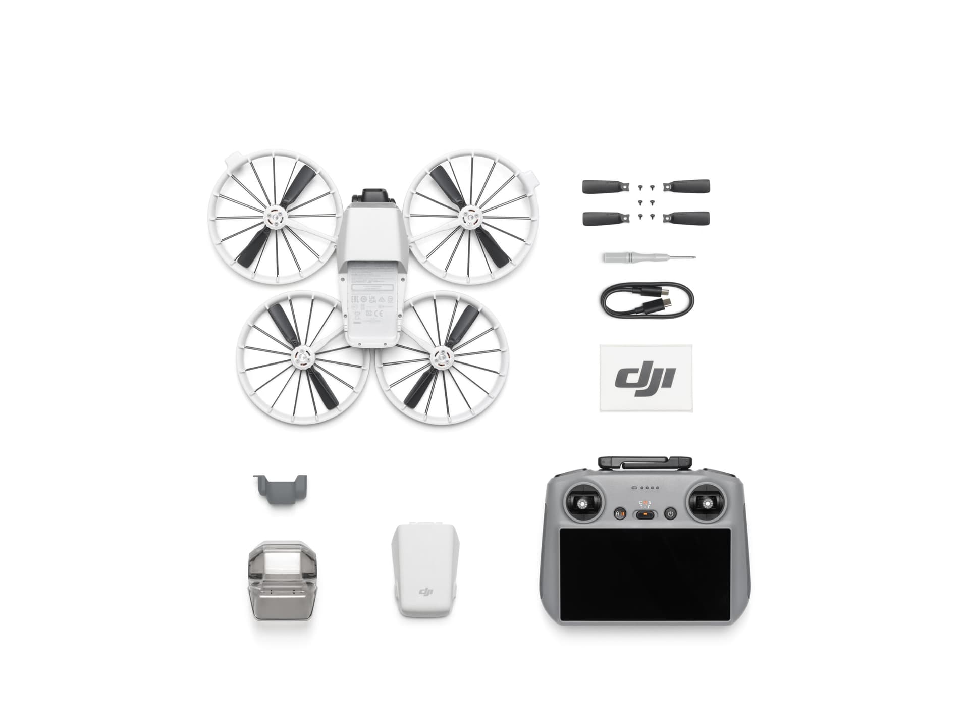 Drona DJI FLIP + RC 2, 4K/60, 48MP31min autonomie "CP.FP.00000180.01" — miniatură