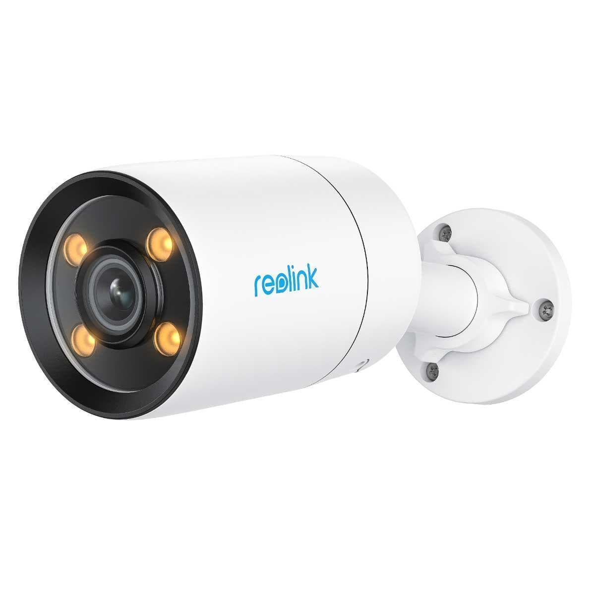 Camera de supraveghere Camera supraveghere exterior IP Full Color Reolink ColorX CX410, 2 K, lumina alba, 4 mm, slot card, microfon, PoE "CX410" — miniatură