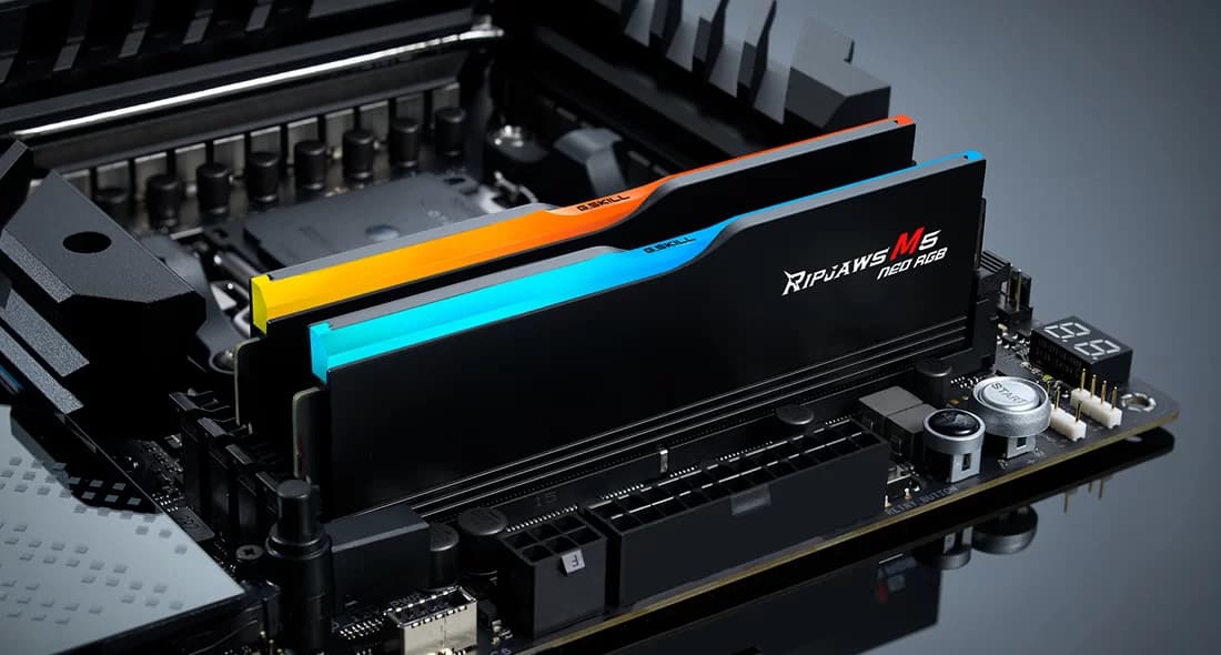 Memorie G.SKILL TRIDENT NEO AMD DDR5 2X48GB 6000MHZ CL30 Black "F5-6000J3036F48GX2-RM5NRK" — miniatură