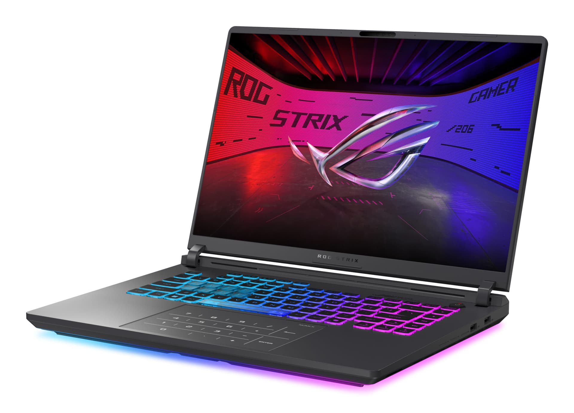 Gaming 16 ROG Strix G16 G615JHR, FHD+ 165Hz, Procesor Intelxxxx CoreTM i7 14650HX (30M Cache, up to 5.20 GHz), 32GB DDR5, 512GB SSD, GeForce RTX 5050 8GB, No OS, Eclipse Gray "G615JHR-RV081" ( — miniatură