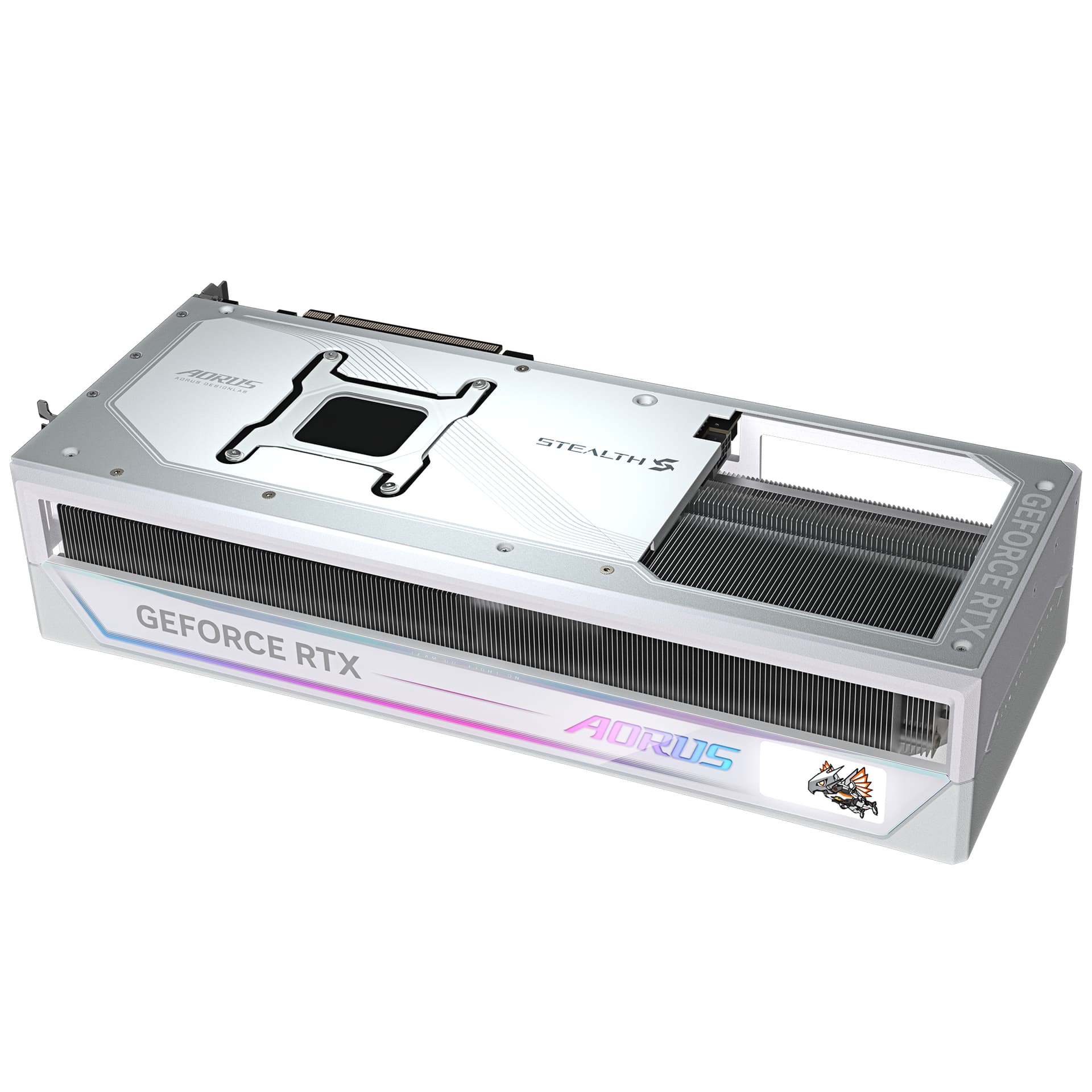 GB GeForce RTX5090 AORUS STEALTH ICE 32G "GV-N5090AORUSST ICE-32GD" — miniatură