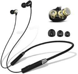 Wireless Bluetooth 5.0 HE08 Negru "HE08BLK"