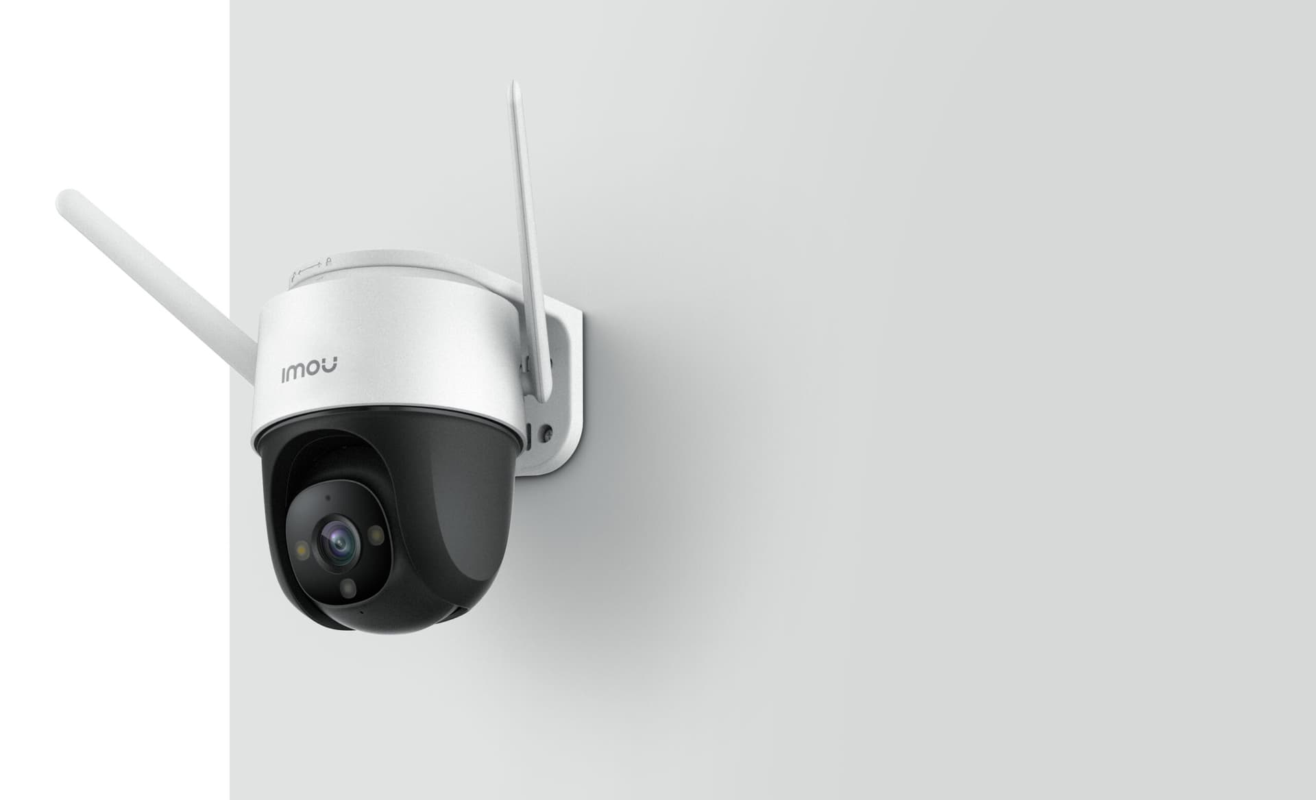 Camera de supraveghere DAHUA IMOU CRUISER IPC-S22FP IP security camera Outdoor Wi-Fi 2Mpx H.265 White, Black "IPC-S22FP" — miniatură