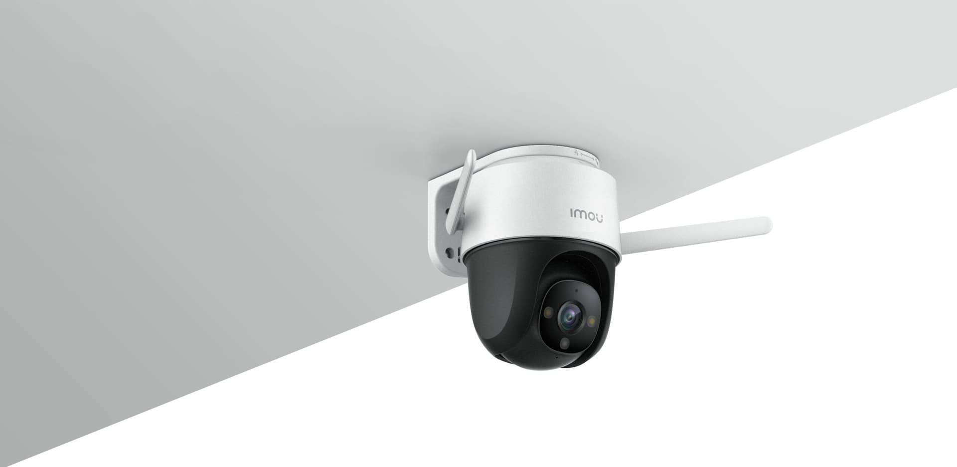 Camera de supraveghere DAHUA IMOU CRUISER IPC-S22FP IP security camera Outdoor Wi-Fi 2Mpx H.265 White, Black "IPC-S22FP" — miniatură