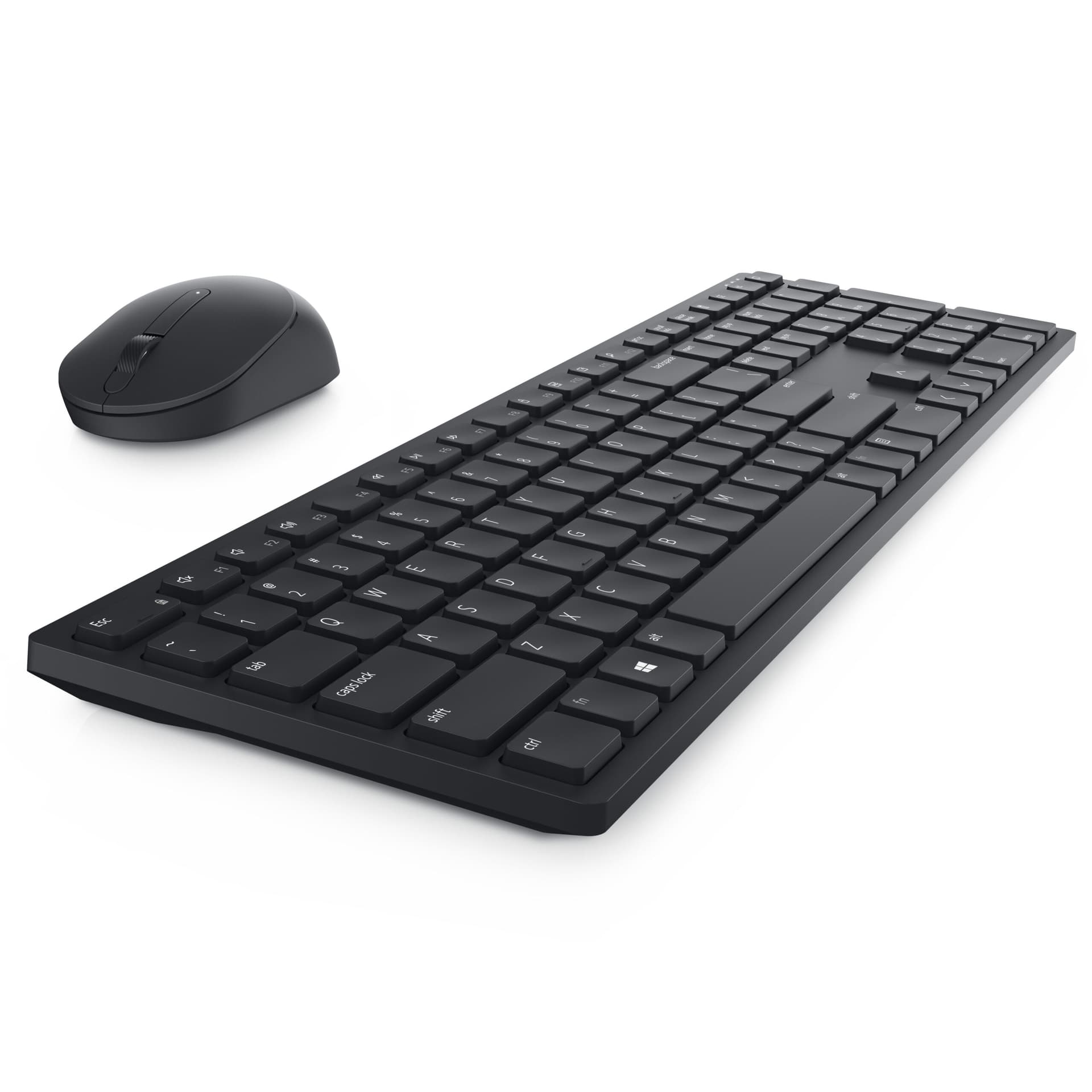 PRO WRLS KEYBOARD MOUSE/US INTERNATIONAL QWERTY "KM5221WBKB-INT" — miniatură