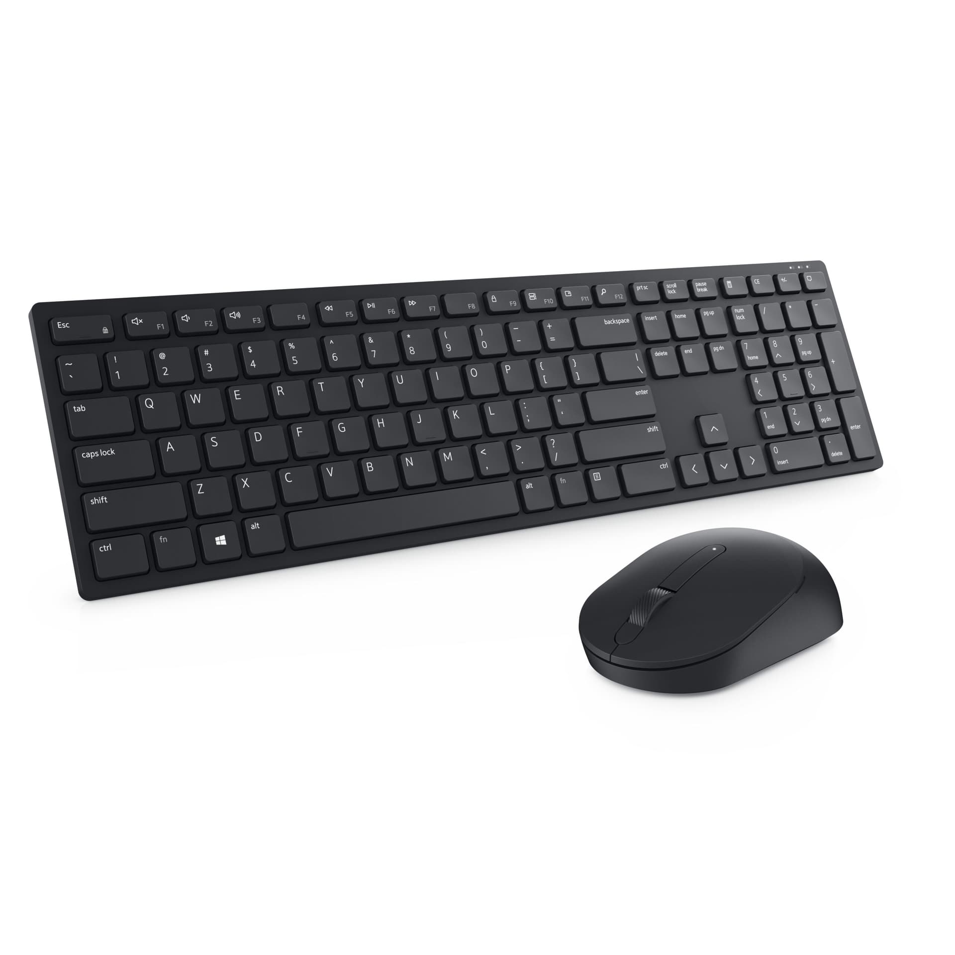 PRO WRLS KEYBOARD MOUSE/US INTERNATIONAL QWERTY "KM5221WBKB-INT" — miniatură