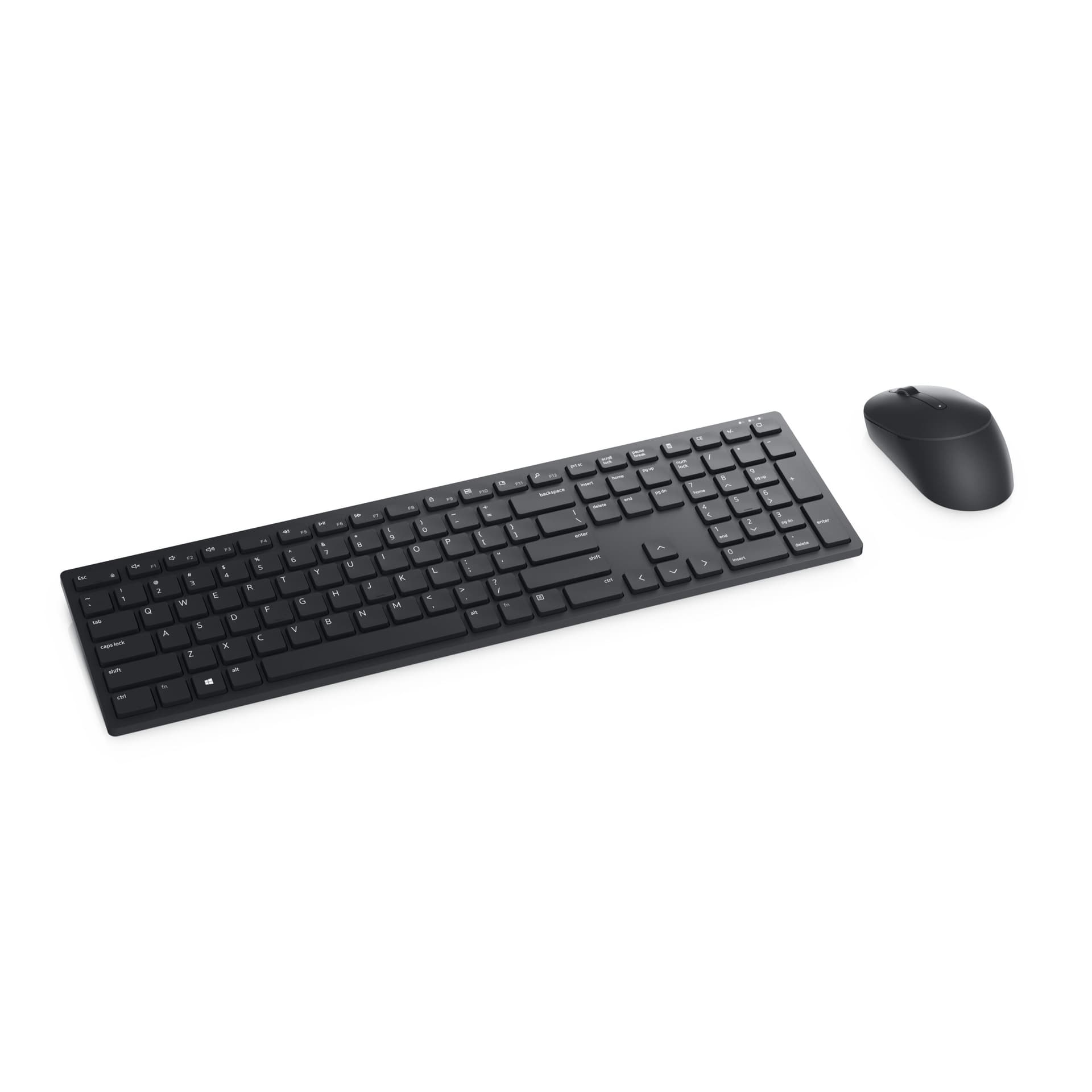 PRO WRLS KEYBOARD MOUSE/US INTERNATIONAL QWERTY "KM5221WBKB-INT" — miniatură