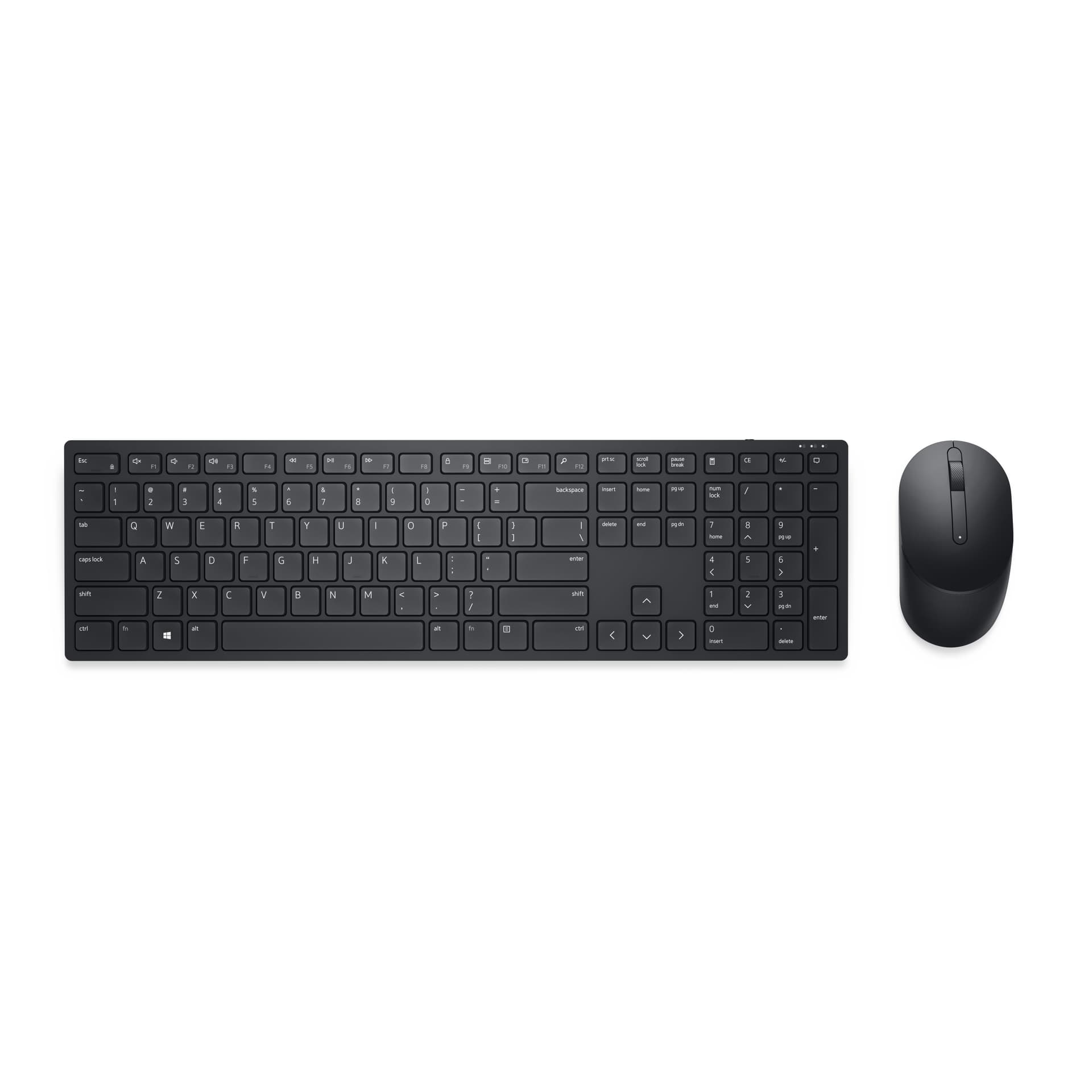 PRO WRLS KEYBOARD MOUSE/US INTERNATIONAL QWERTY "KM5221WBKB-INT"