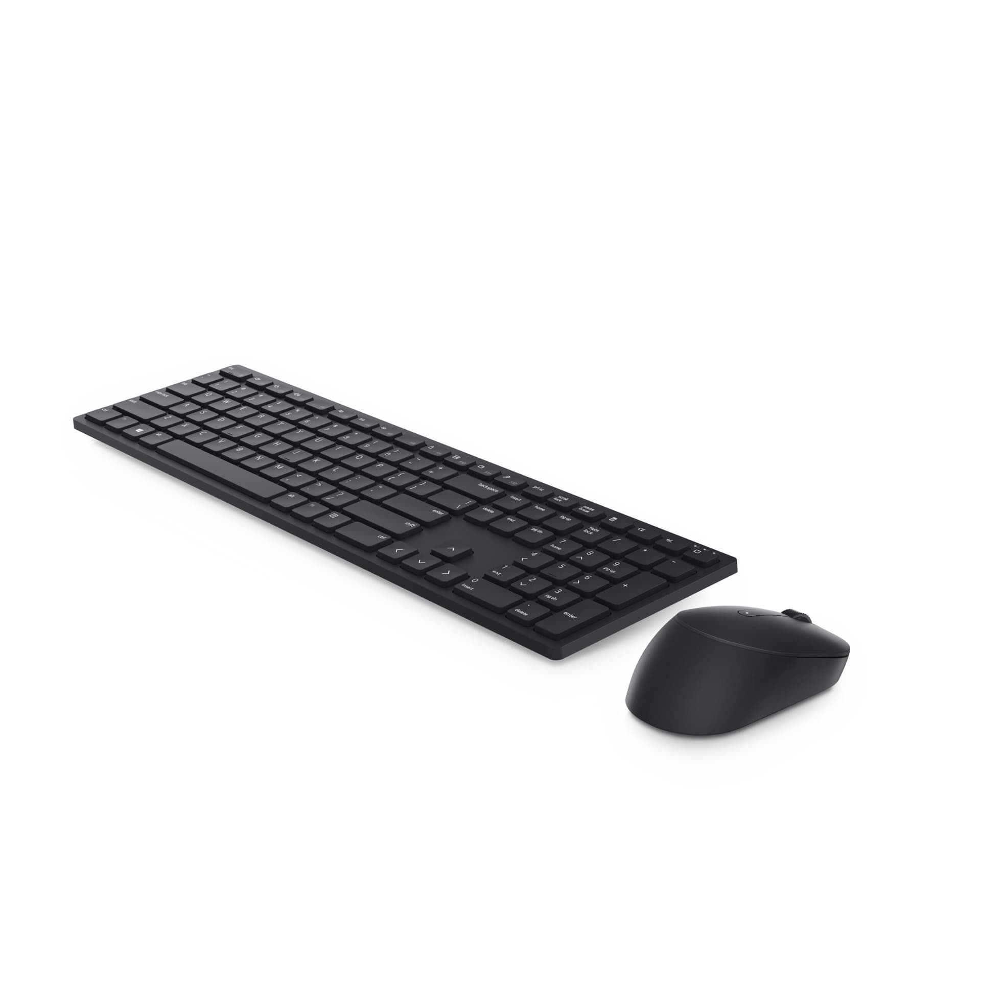 PRO WRLS KEYBOARD MOUSE/US INTERNATIONAL QWERTY "KM5221WBKB-INT" — miniatură