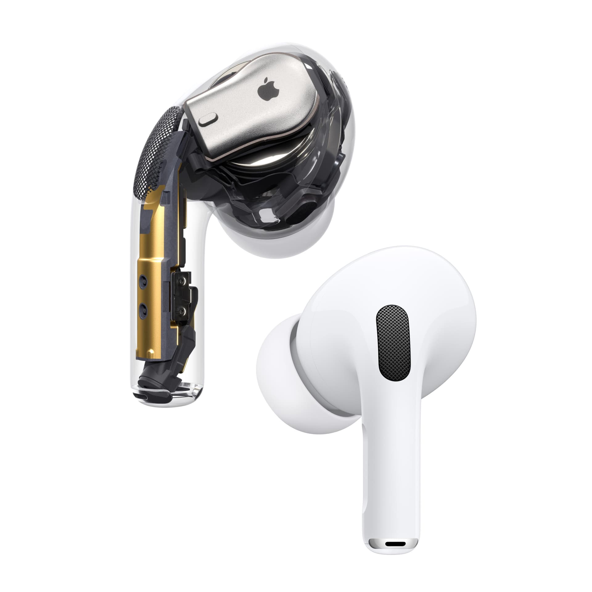 AirPods Pro (2021) carcasa de incarcare wireless compatibila cu MagSafe, Alb "MLWK3" — miniatură