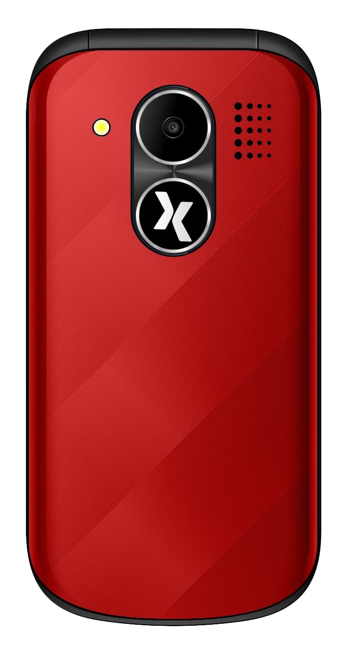 Telefon mobil MM815 Comfort Dual SIM 2G 2.4 USB Type-C destinat seniorilor Rosu "MM815 Red" — miniatură