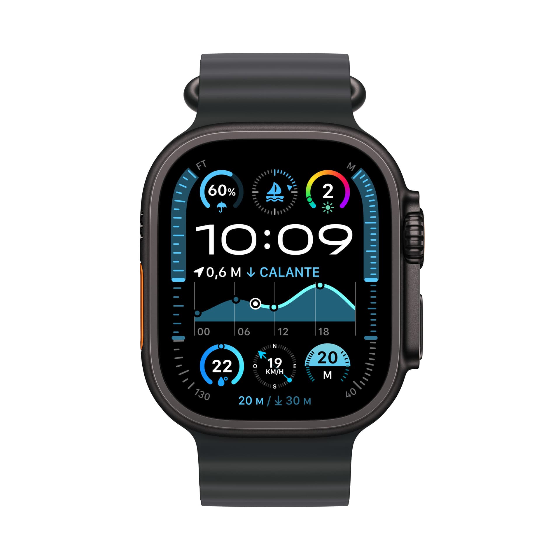 APPLE WATCH ULTRA2 49 BK TI BK OB-PRO "MX4P3WB/A" — miniatură