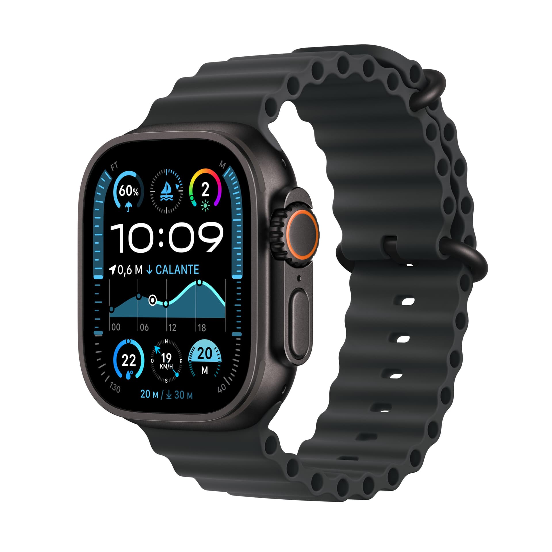 APPLE WATCH ULTRA2 49 BK TI BK OB-PRO "MX4P3WB/A"