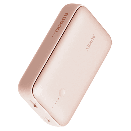 POWER BANK USB 20000MAH/PB-Y57 PINK AUKEY "PB-Y57 PINK" — miniatură