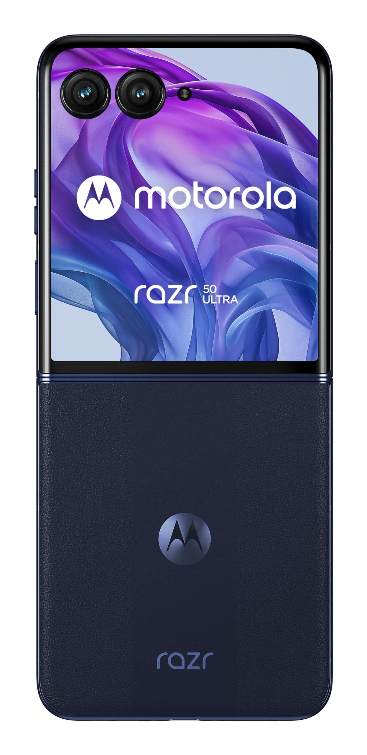Smartphone razr 50 ultra 512GB 12GB RAM 5G Dual SIM Midnight Blue "PB1T0002PL" — miniatură