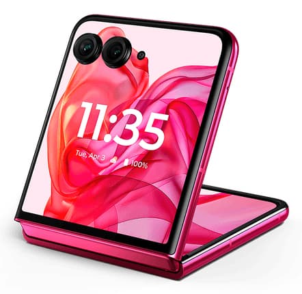 Smartphone razr 50 ultra 512GB 12GB RAM 5G Dual SIM Hot Pink "PB1T0101PL" — miniatură