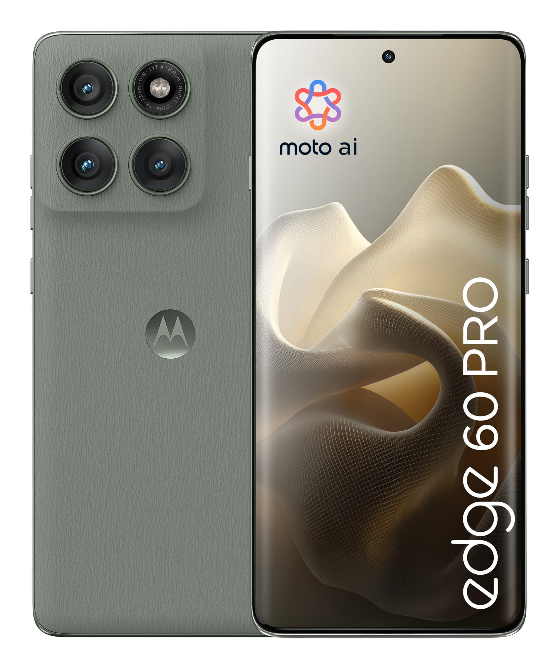 Smartphone Moto Edge 60 Pro 512GB 12GB RAM 5G Dual SIM Shadow Green "PB7X0006SE"