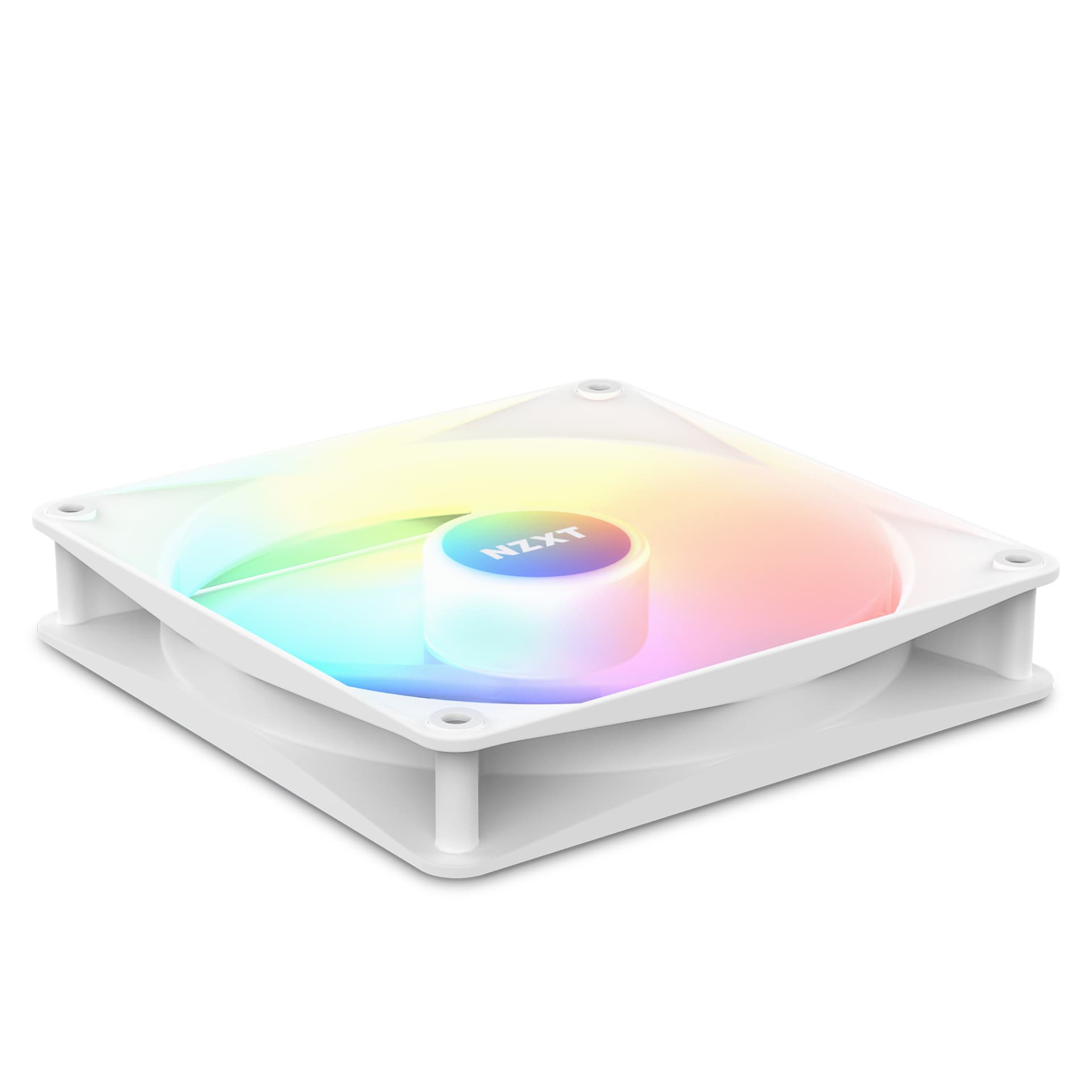 NZXT F120 RGB Core Single 120x120x26, case fan (white, single fan, without controller) "RF-C12SF-W1" — miniatură