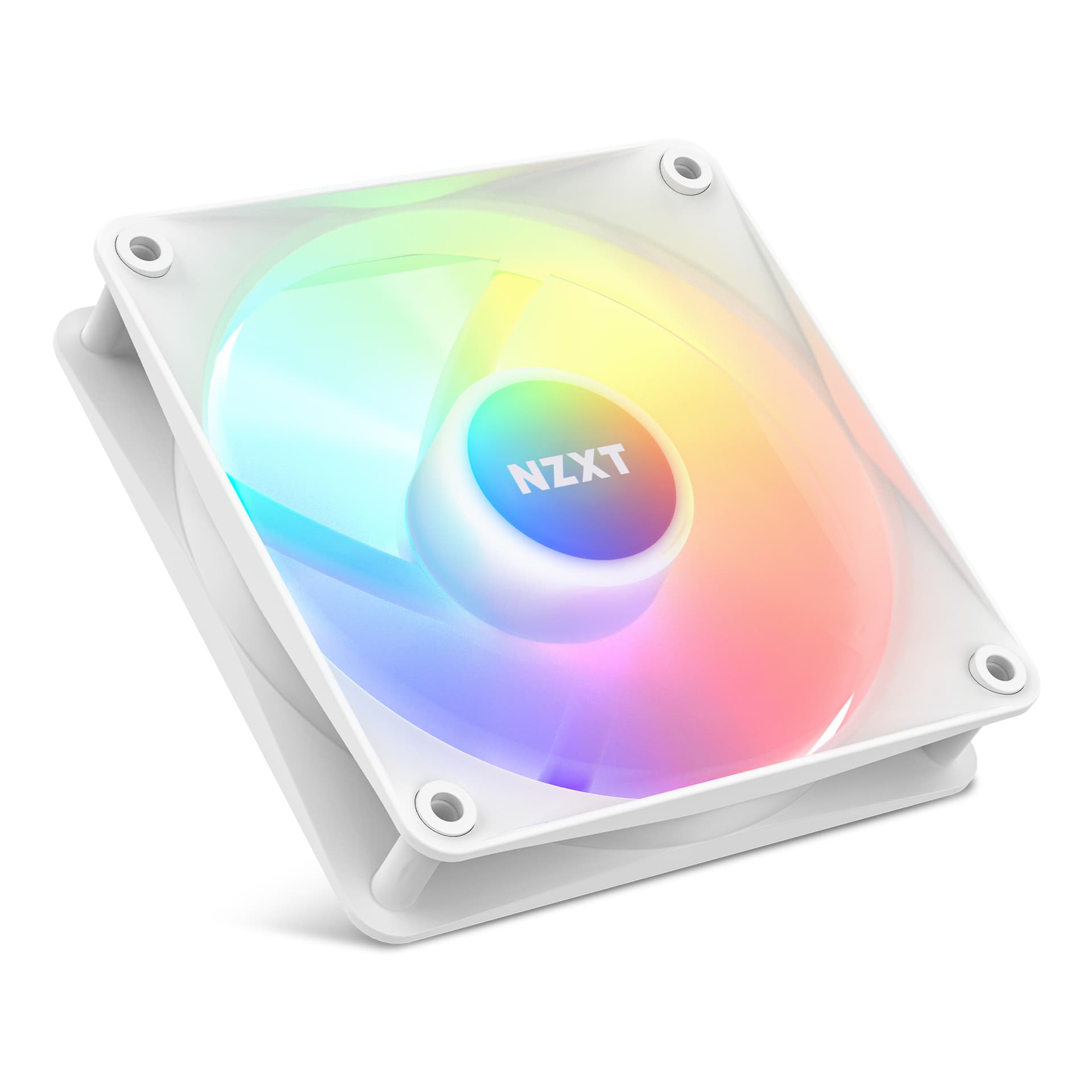 NZXT F120 RGB Core Single 120x120x26, case fan (white, single fan, without controller) "RF-C12SF-W1"