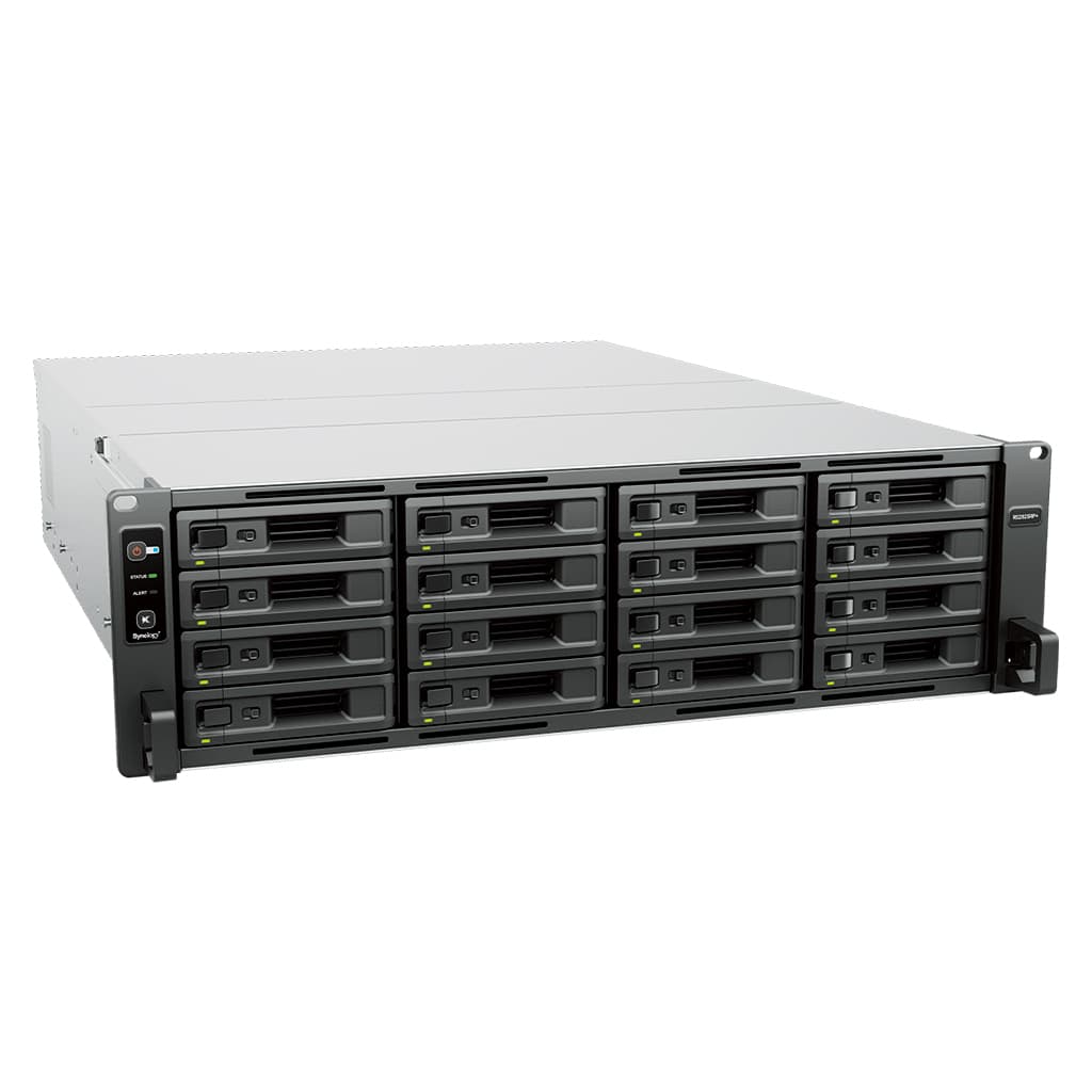 Synology RackStation RS2825RP+, 16 Bay, AMD Ryzen V1780B, 8GB DDR4 ECC, Rack 3U, 2x RJ-45 1GbE, 1x RJ-45 10GbE, 2x USB 3.2 "RS2825RP+" — miniatură